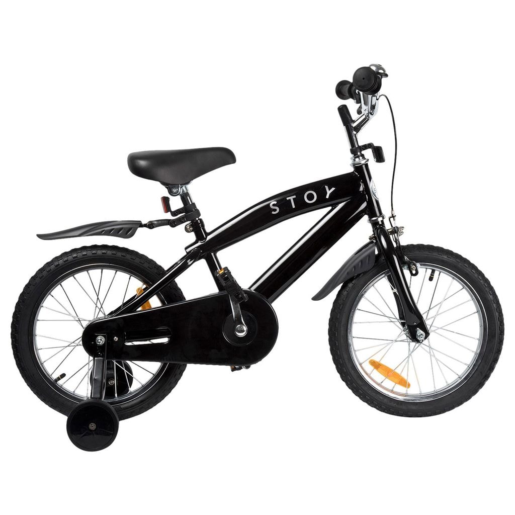 16" Cruiser Sykkel Svart