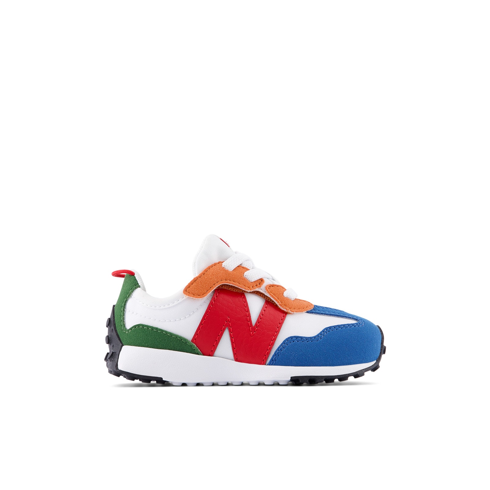 New Balance 327 Kids New-B Hook & Loop White