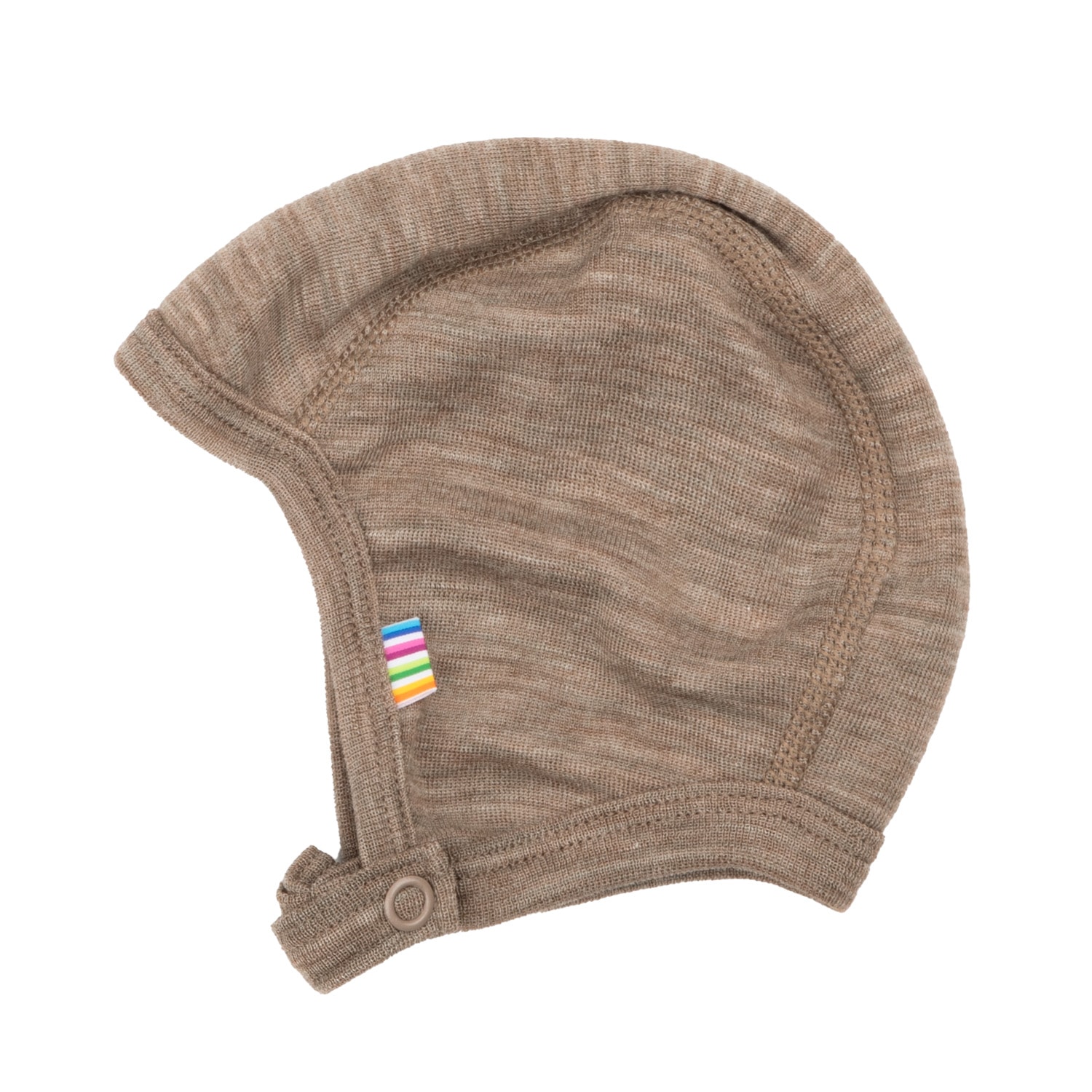 Babyhatt I Ull Beige Melange