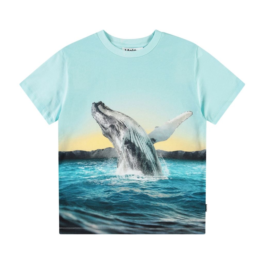 Rame Short Sleeve T-Shirt Whale Jump