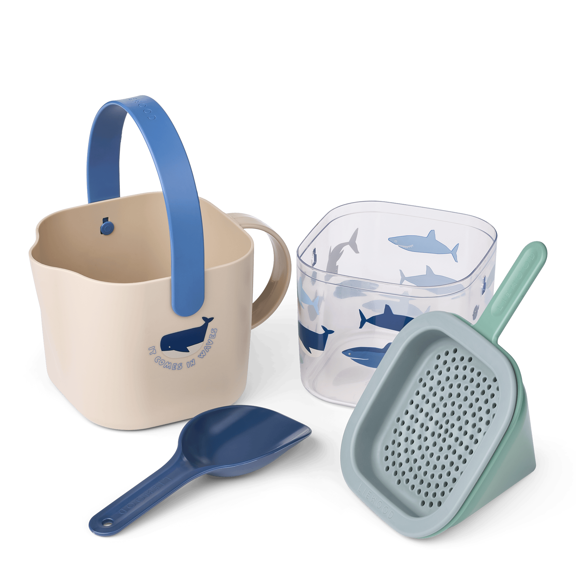 Roald Sandlekesett Shark / Dove Blue