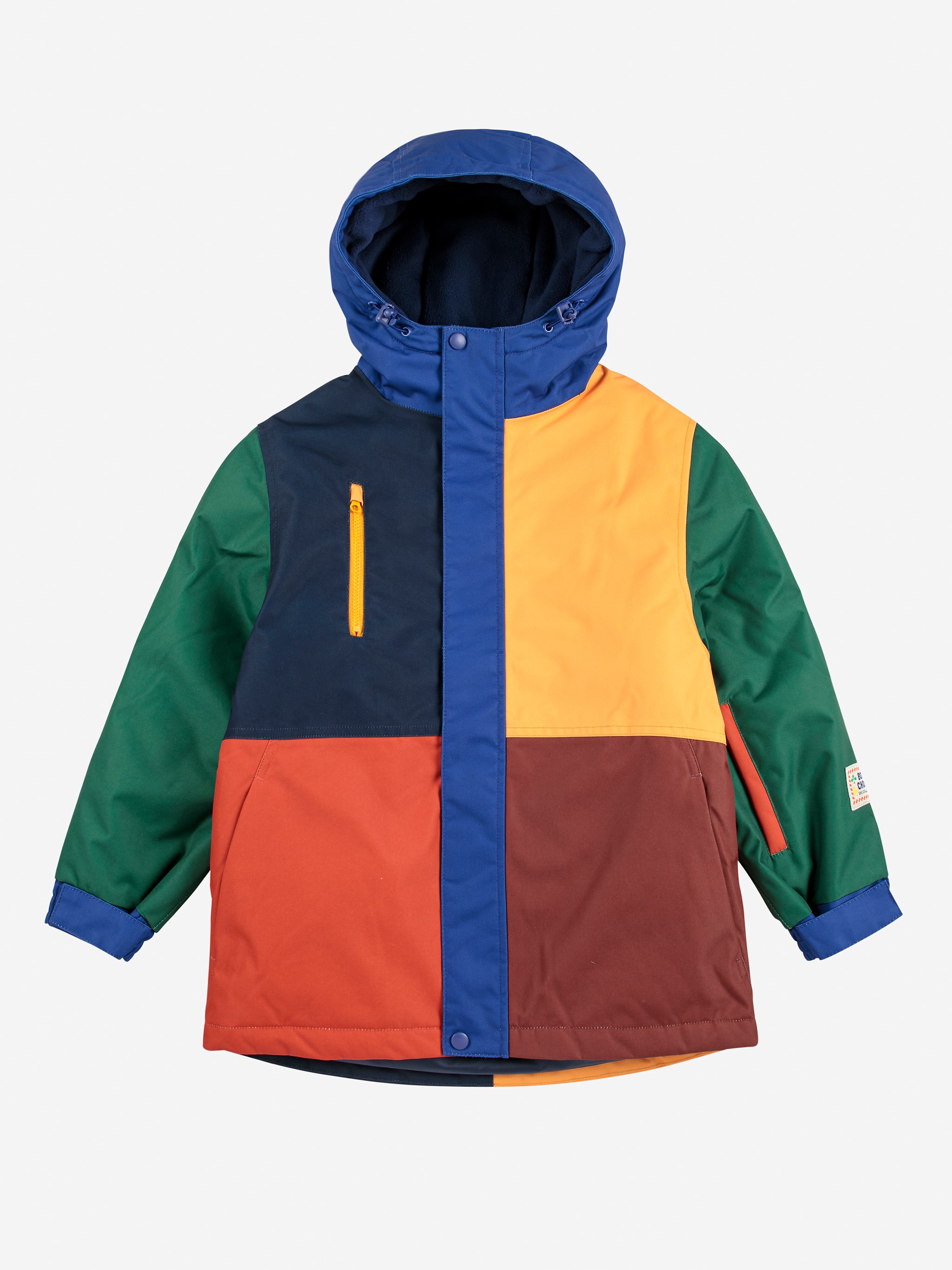 Bobo Choses Color Block Ski Anorak Multicolor