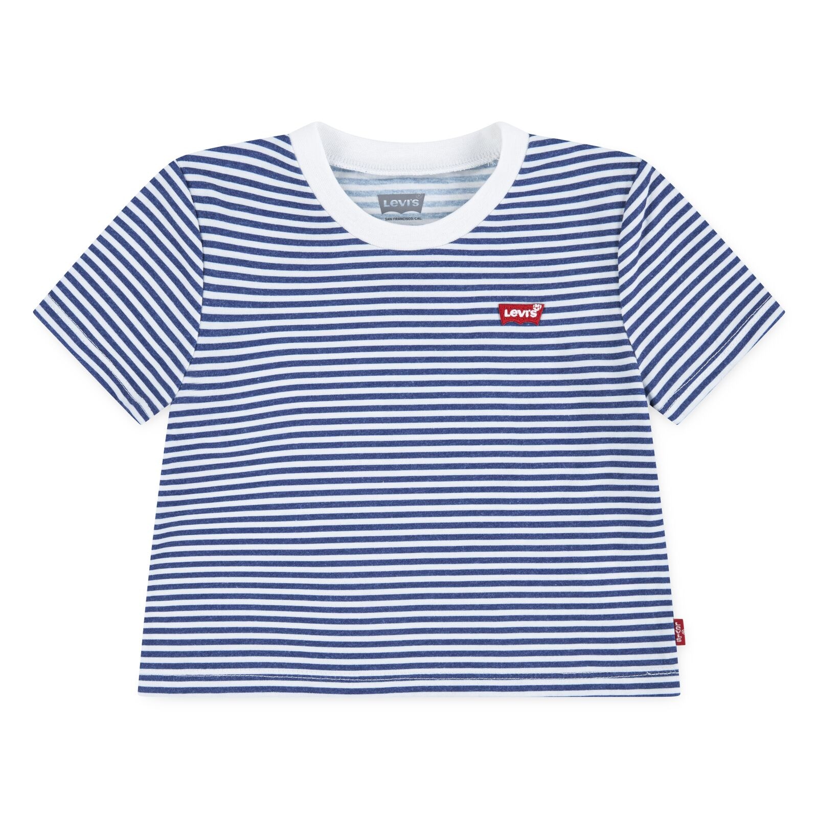 Mini Batwing Striped T-shirt True Navy