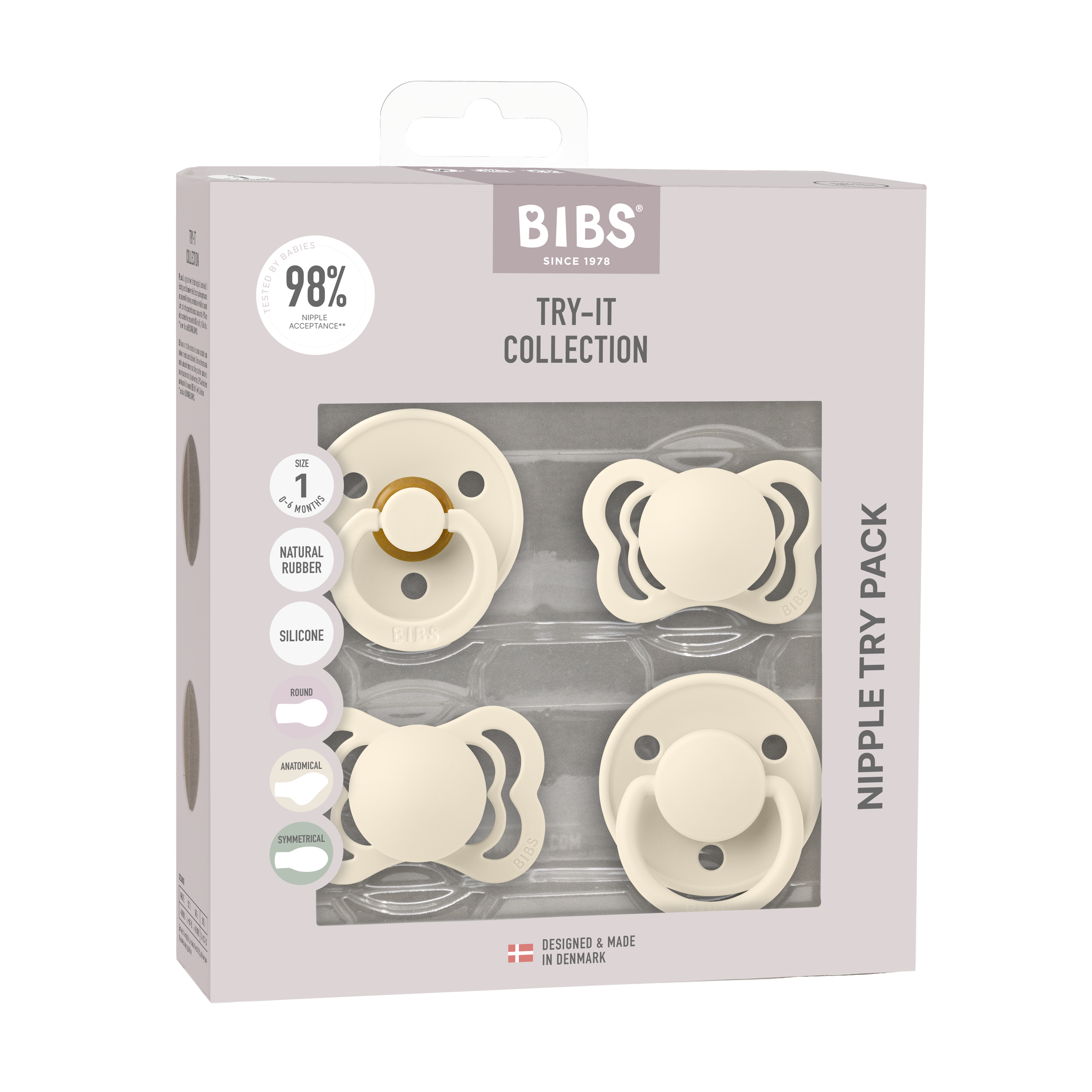Try-It Collection 4-pack Nappar