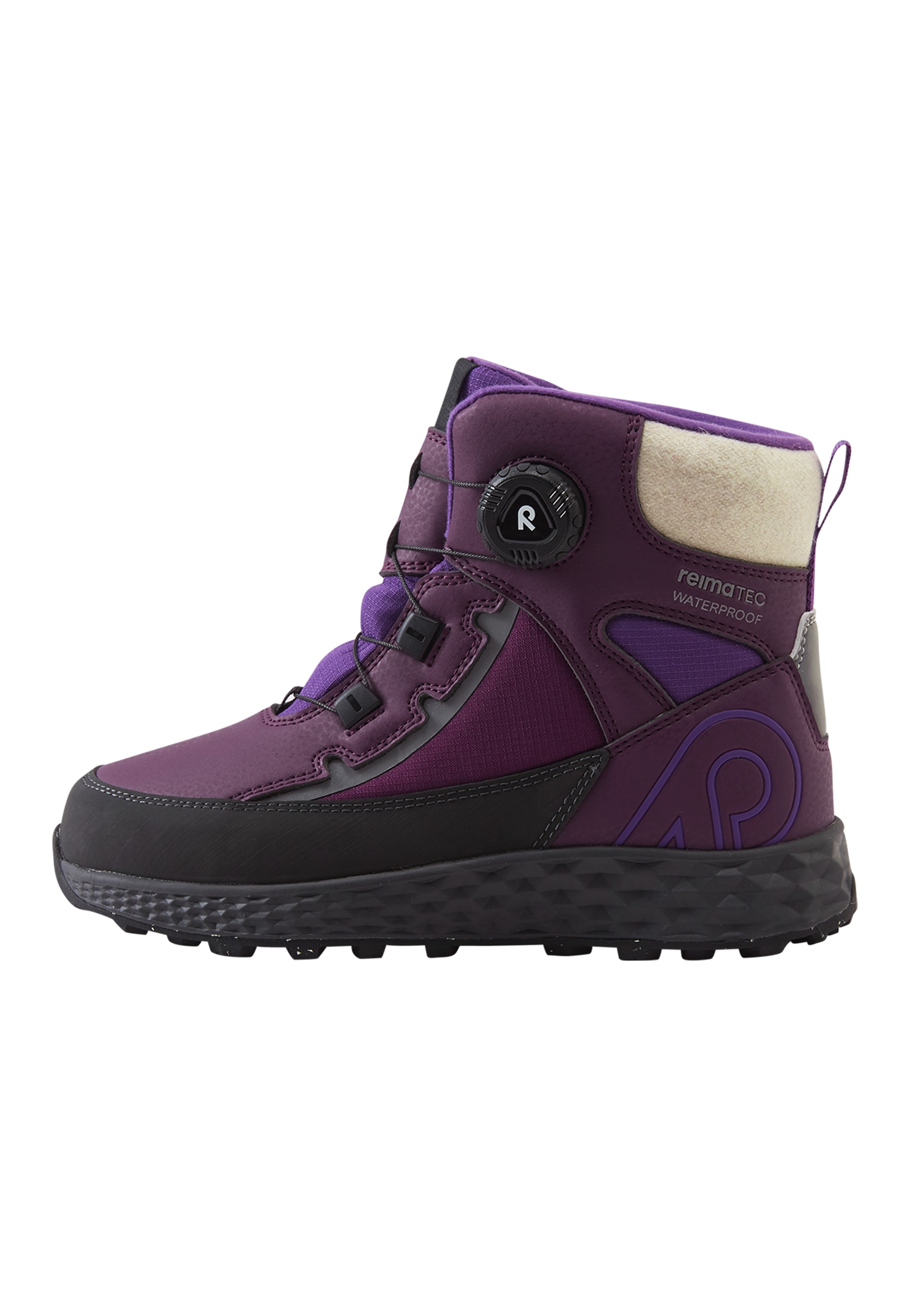 Hallava Quicklock ReimaTec Vedenpitävät Kengät Deep Purple