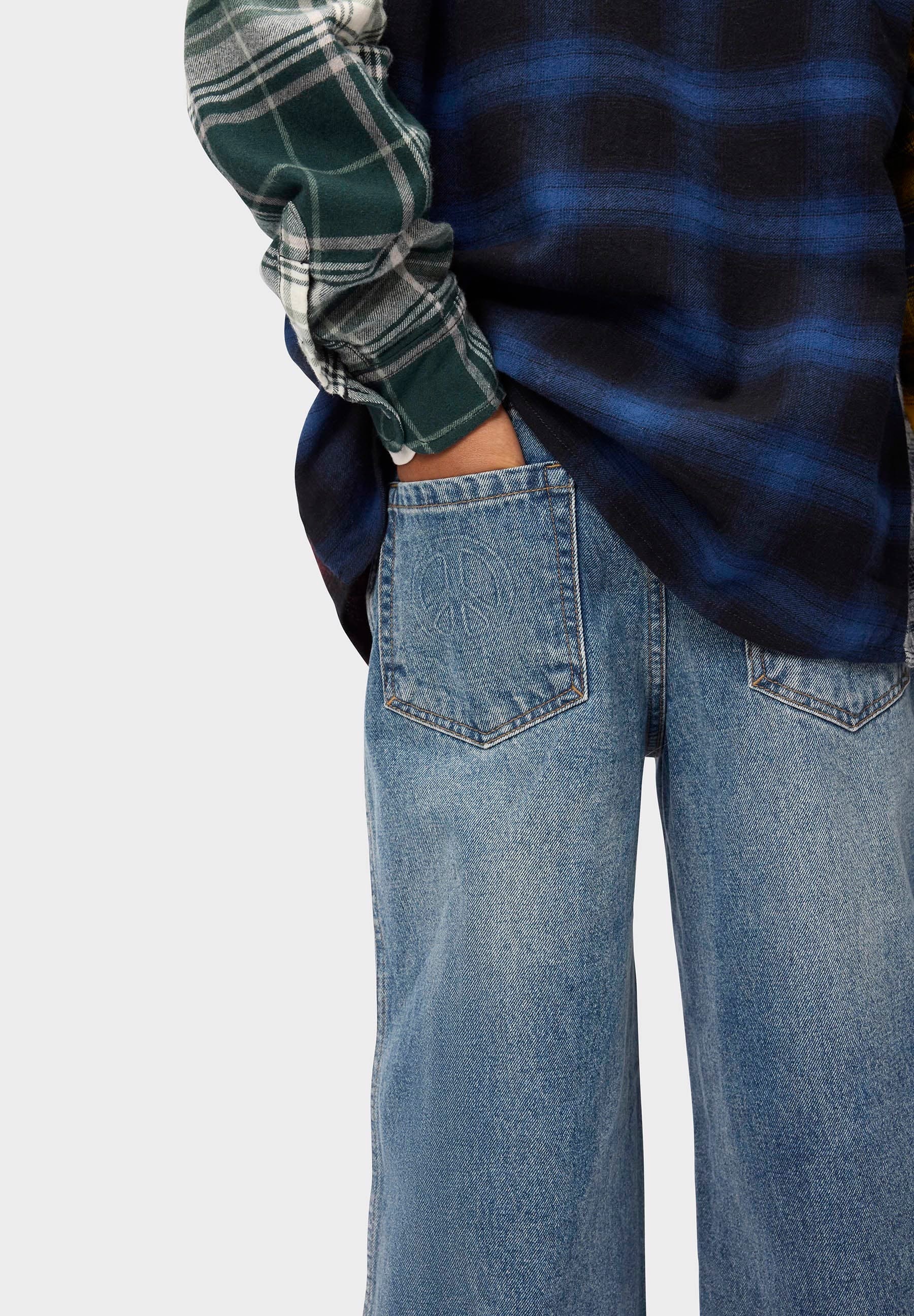 GOTS Askio Jeans Tinted Vintage Blue