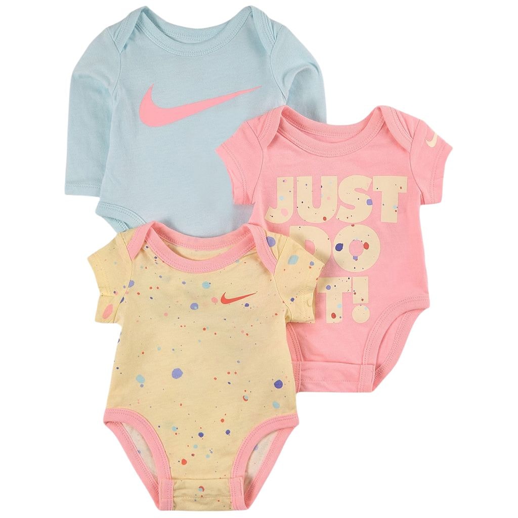 3-Pack Baby Bodies Multicolor