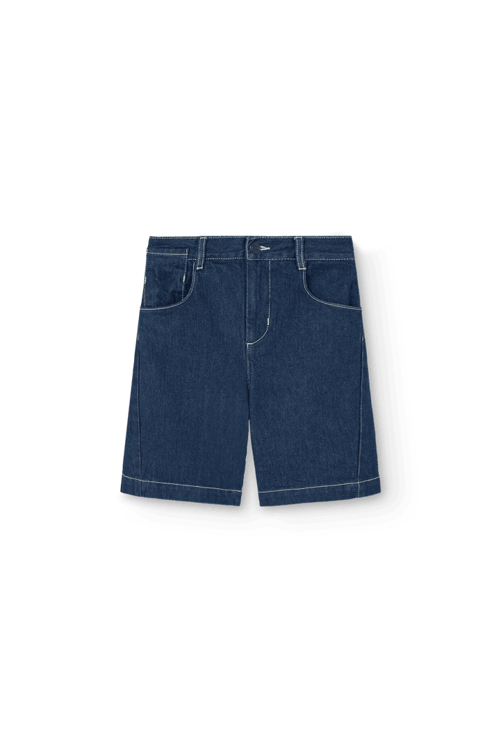 Muntjac Jeansshorts Blue 