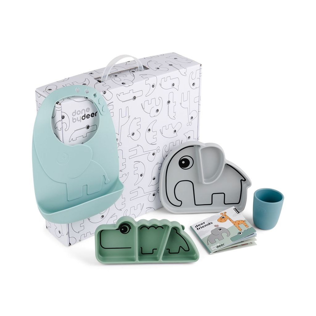 Stick&StayGoodie Box Barnservis Blå