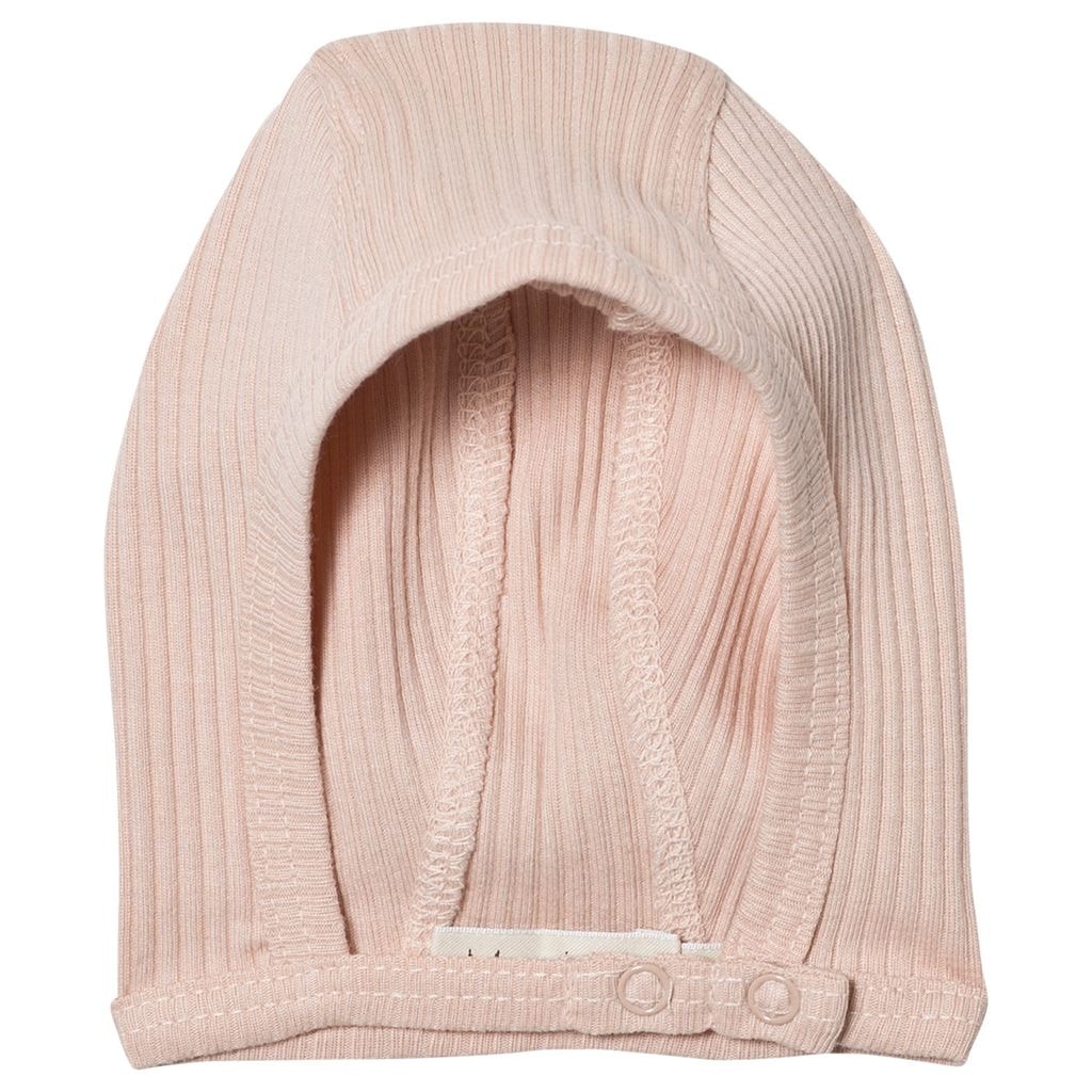 Rib Baby Hat Rose
