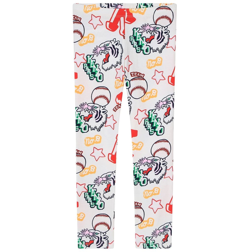 Printed Leggings Cream