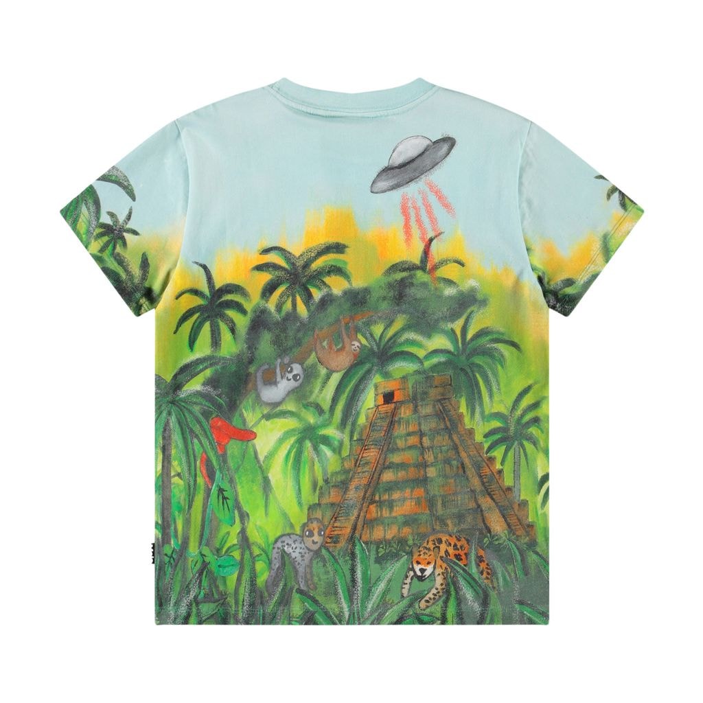 Roxo Short Sleeve T-Shirt Jungle Visitors