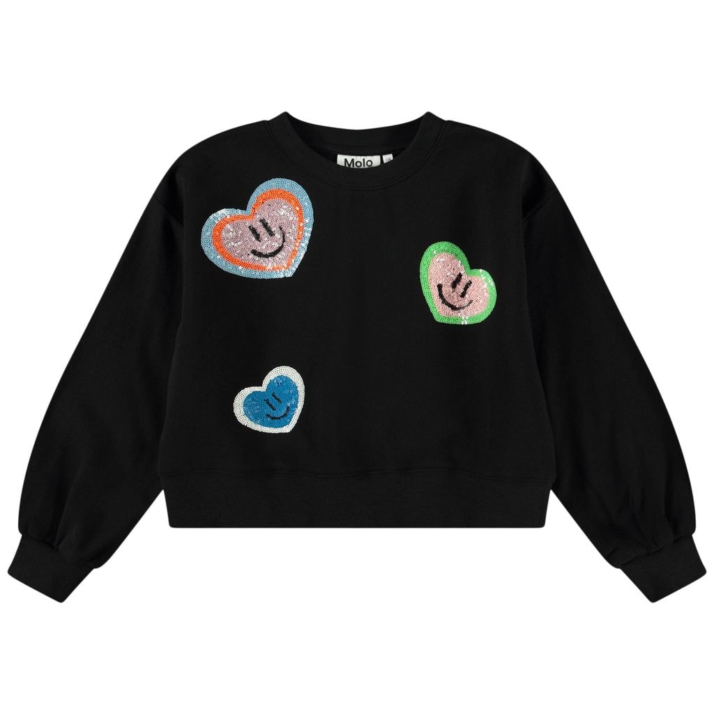 Miki Sweatshirt Festive Hearts