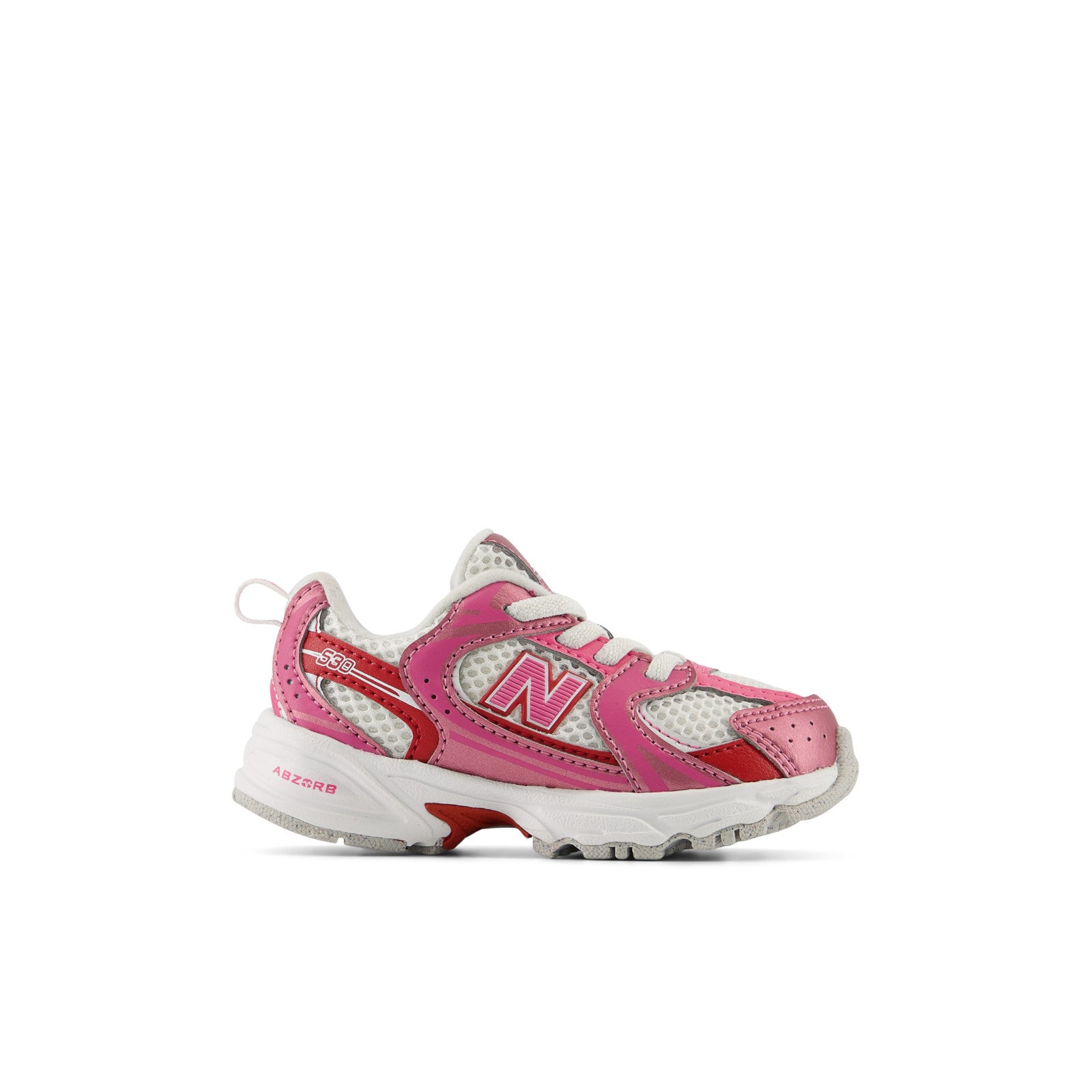New Balance 530 Kids Bungee Lace Pink Satin