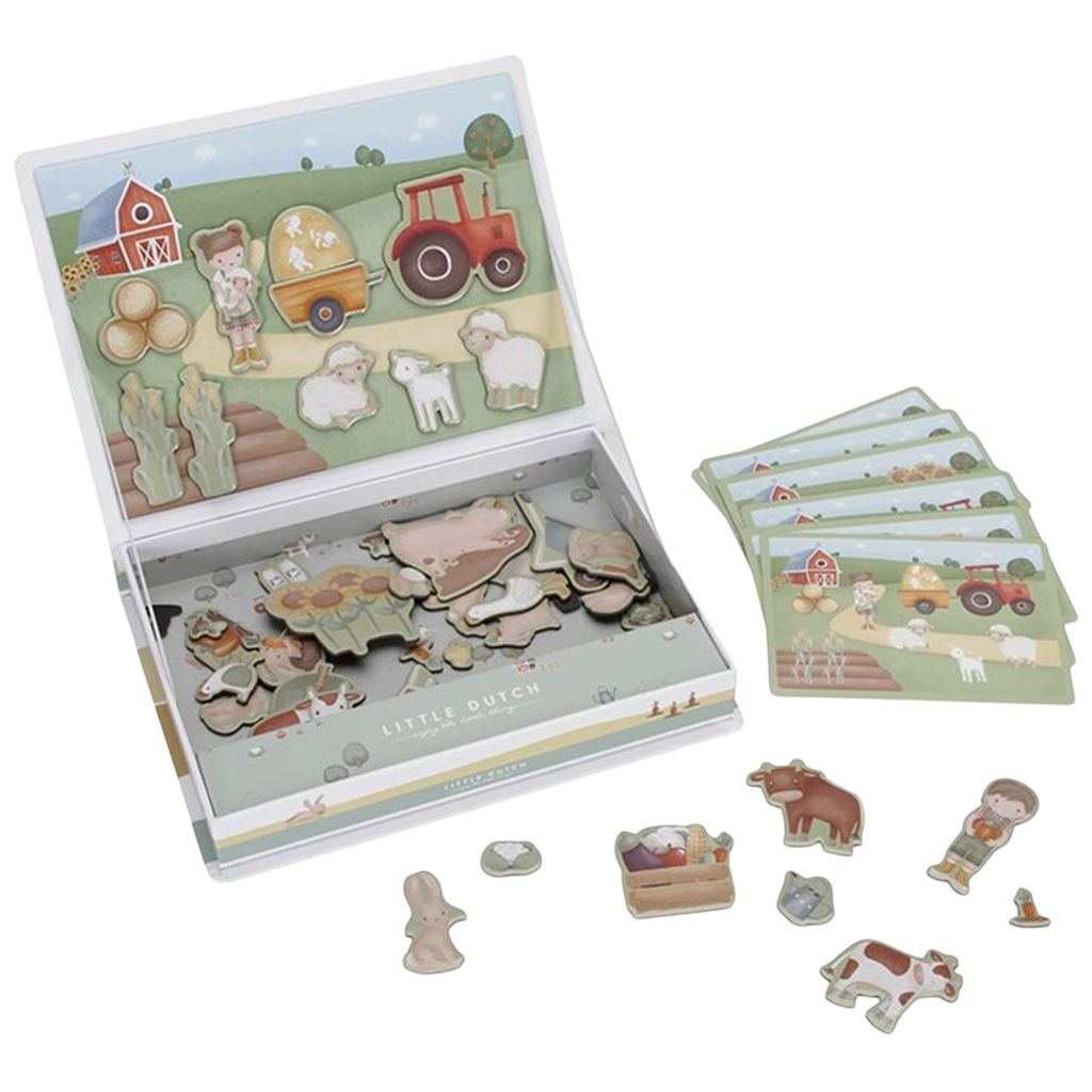 Little Farm Magnetisk Leke Sett