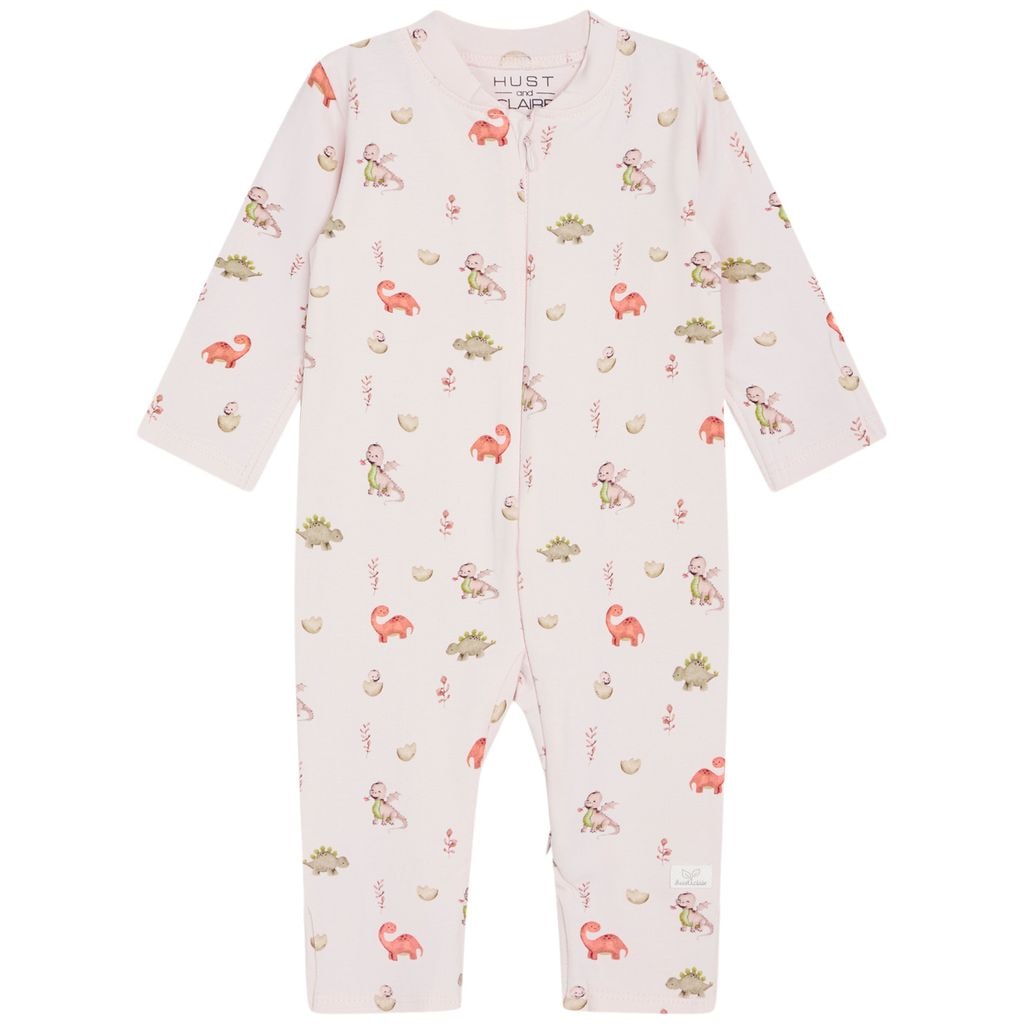 GOTS Mich Printed One-piece Skin Chalk