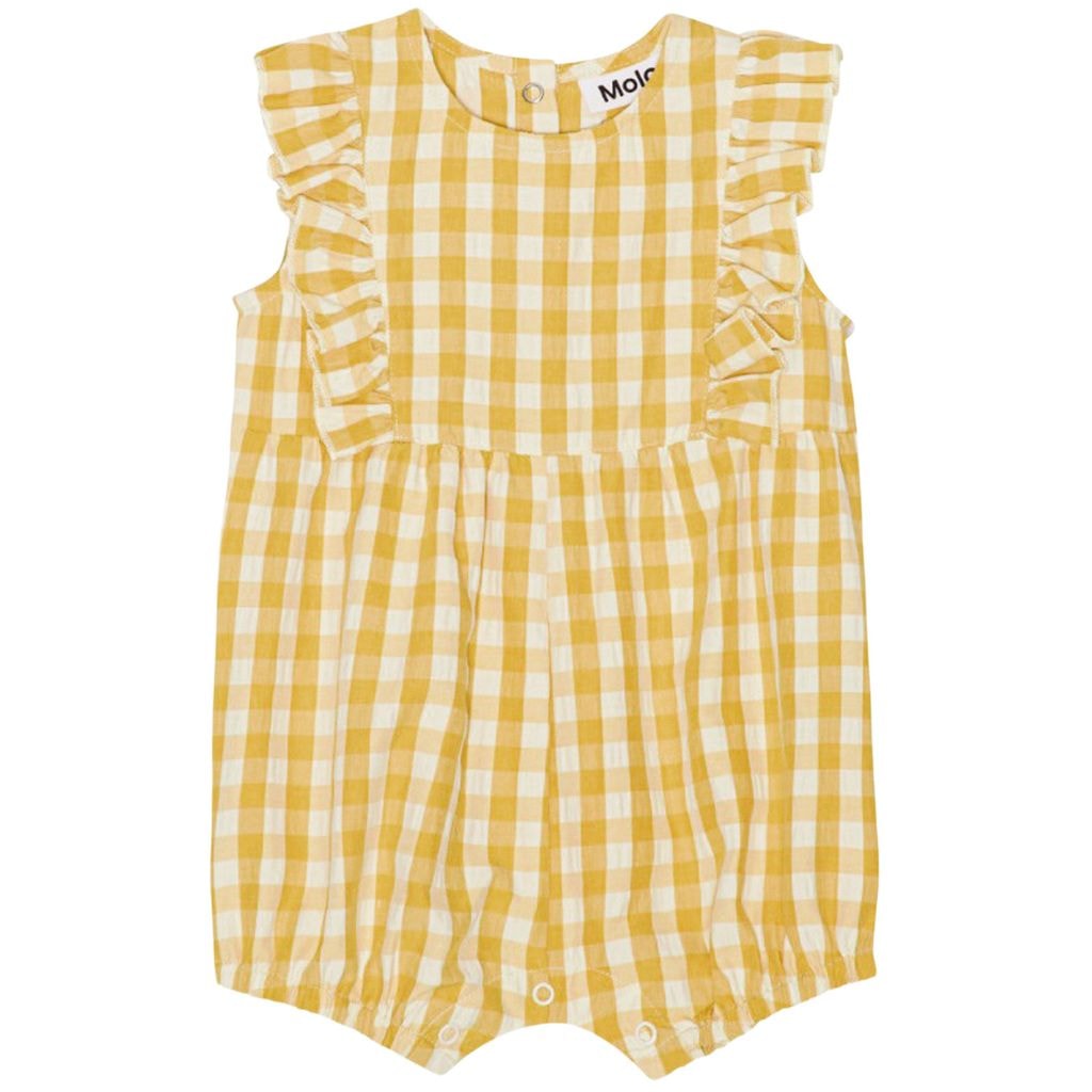 Felicia Romper Honey Check