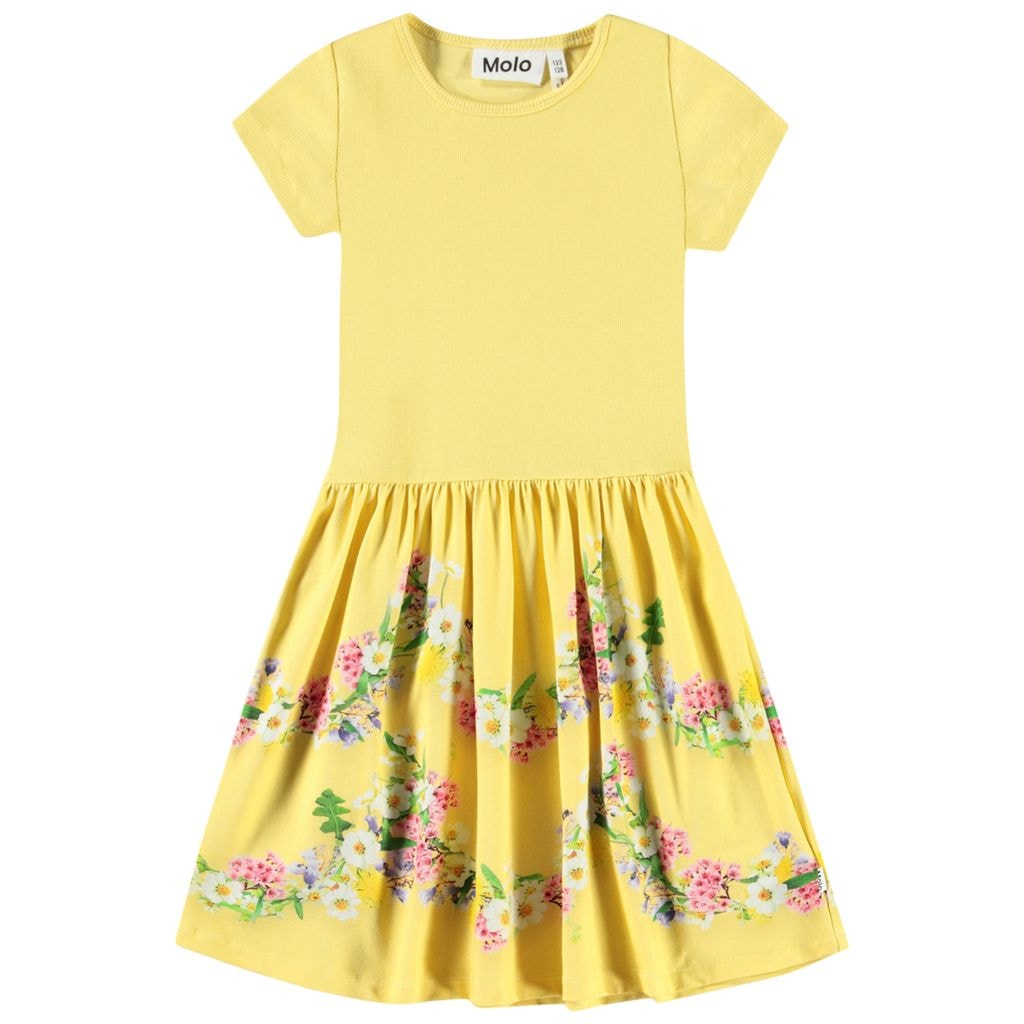 Cissa Short-Sleeved Dress Garlands