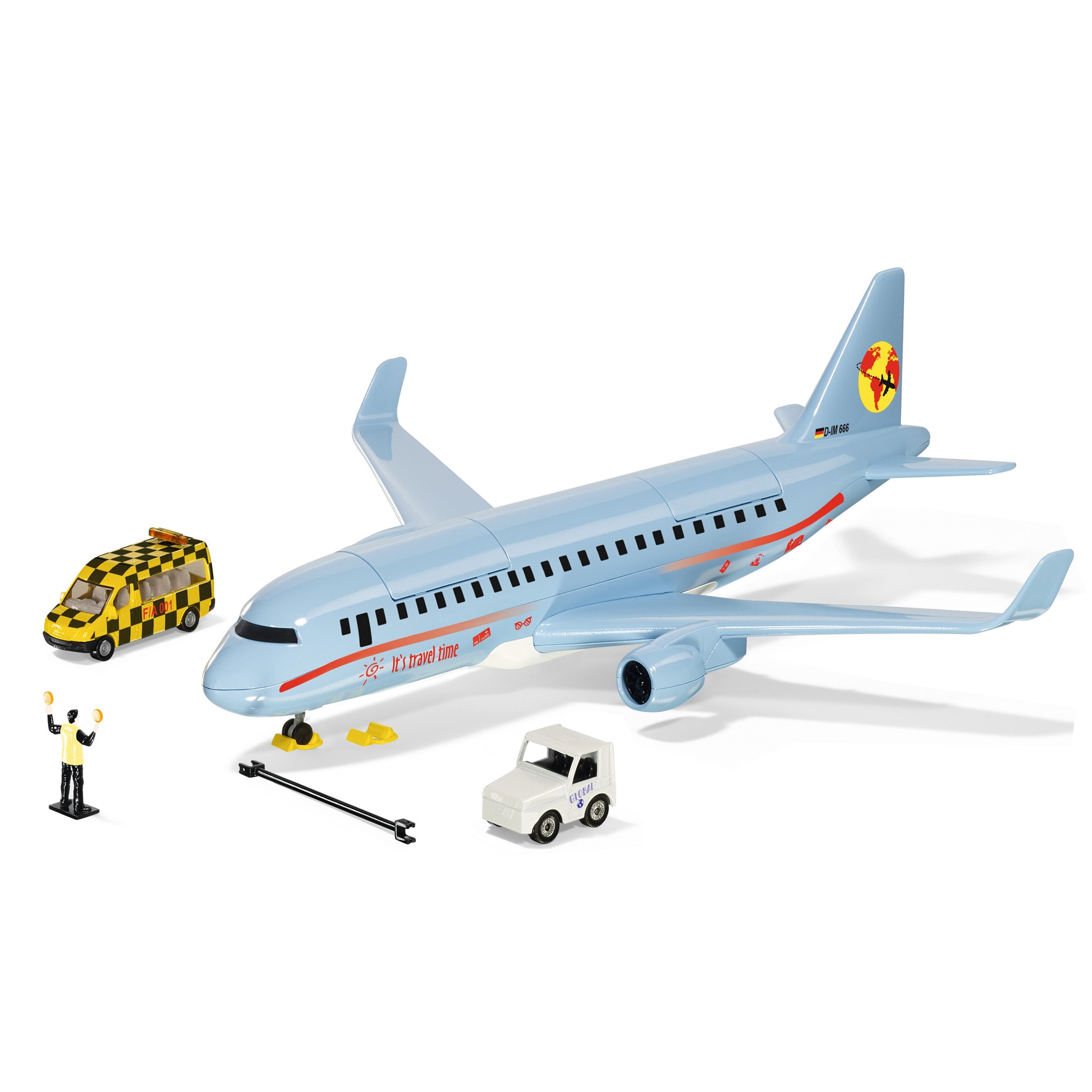 Siku Flygplan Med Tillbehör Multi 