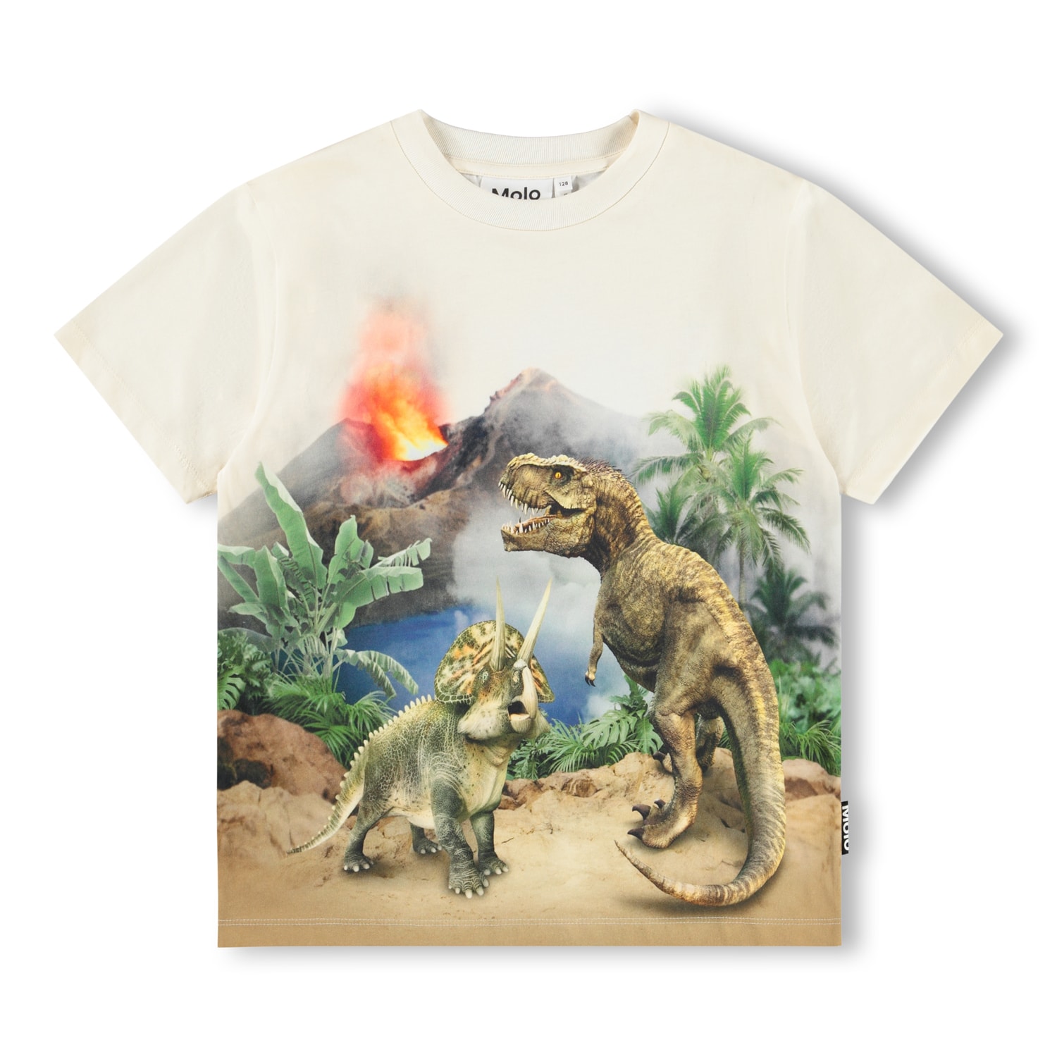 GOTS Riley T-Shirt Hot Spring Dinos 