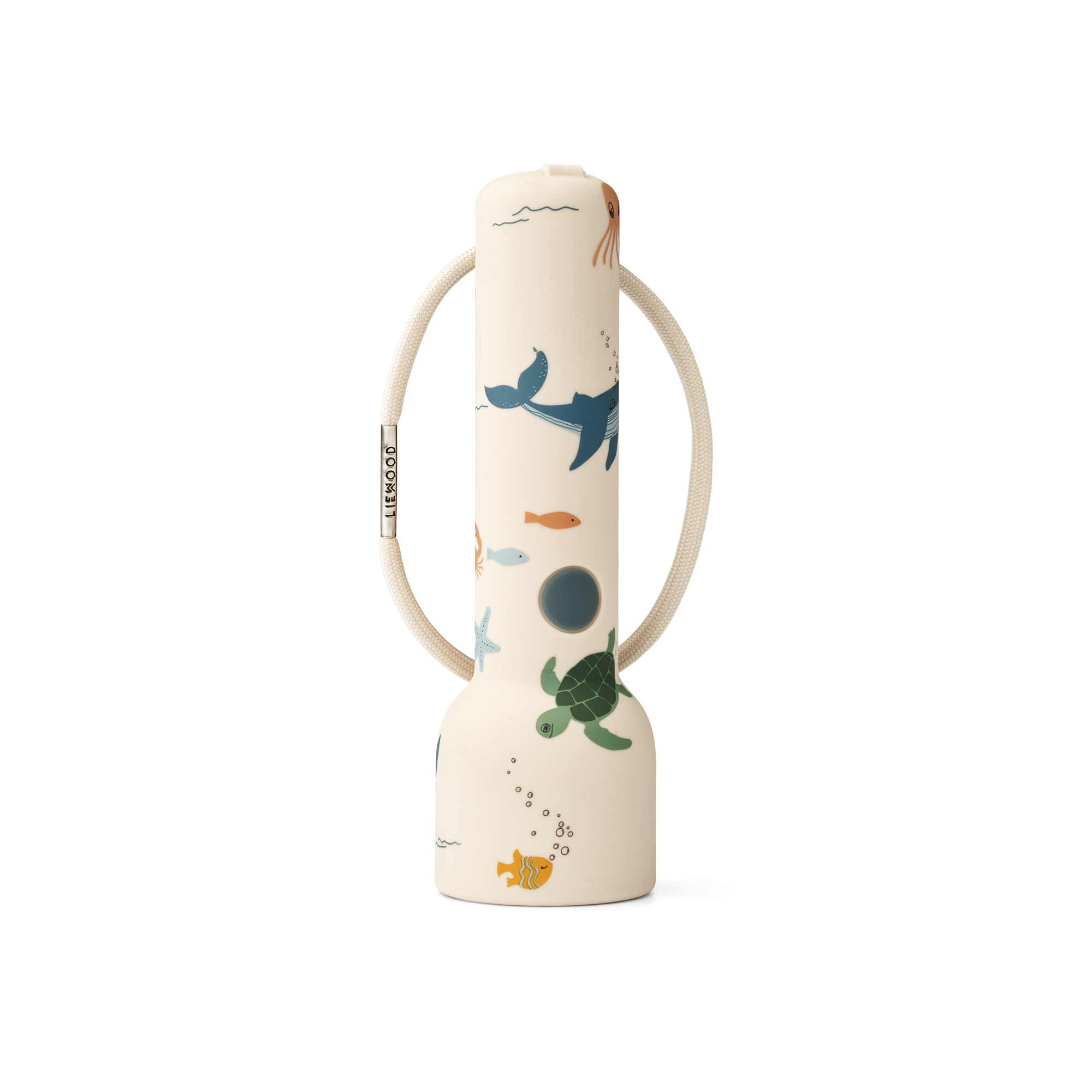 Gry Ficklampa Med Mönster Sea Creature Sandy