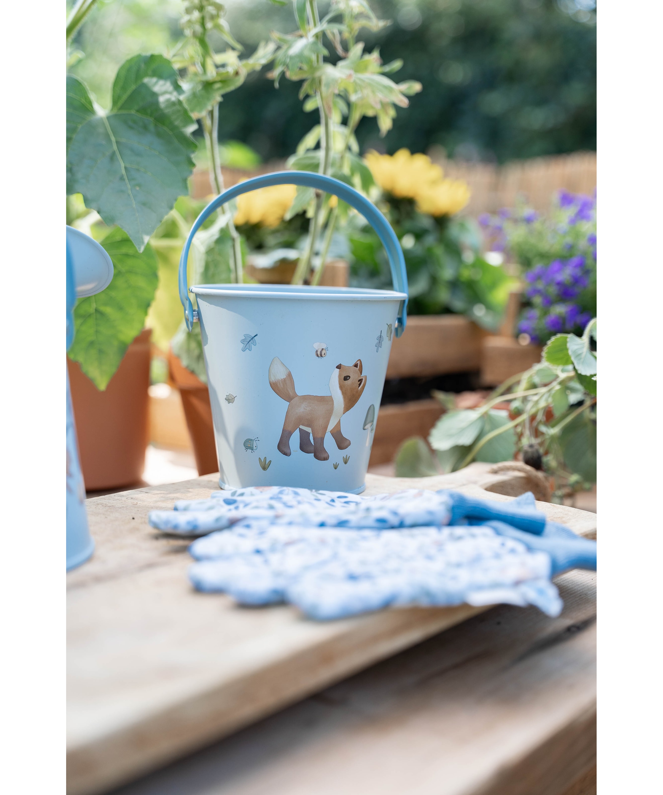 Forest Friends Bøtte Blue