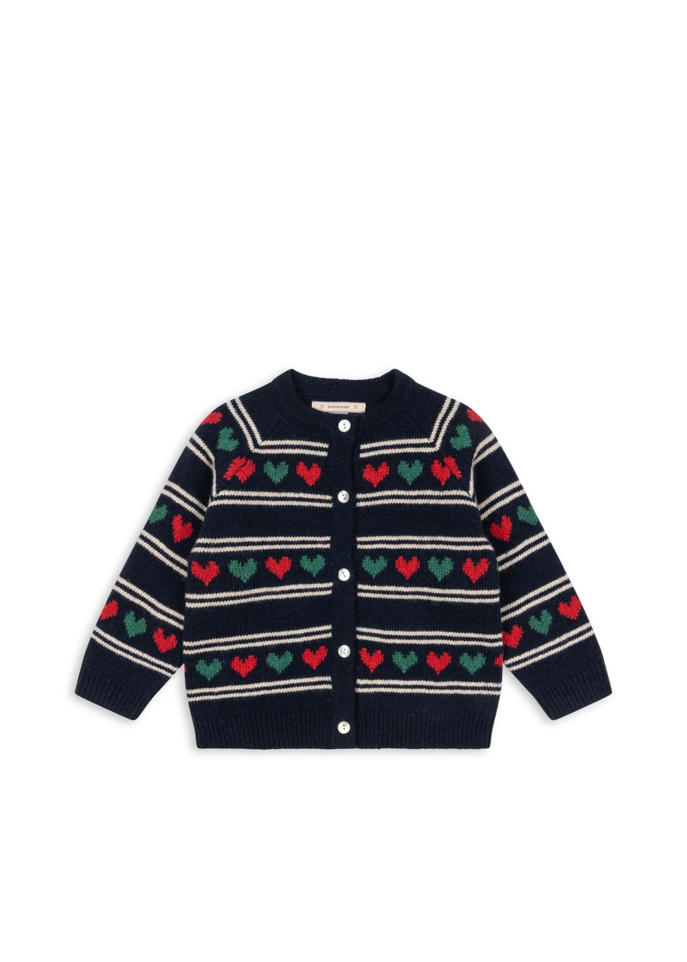 Belou Knit Cardigan Heart 