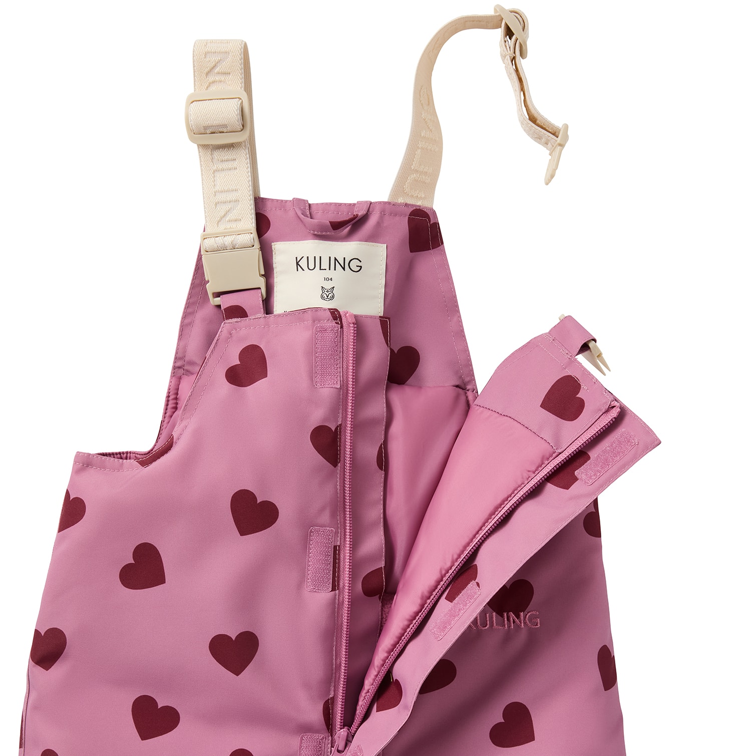 Whistler Termobukser Mauve Hearts