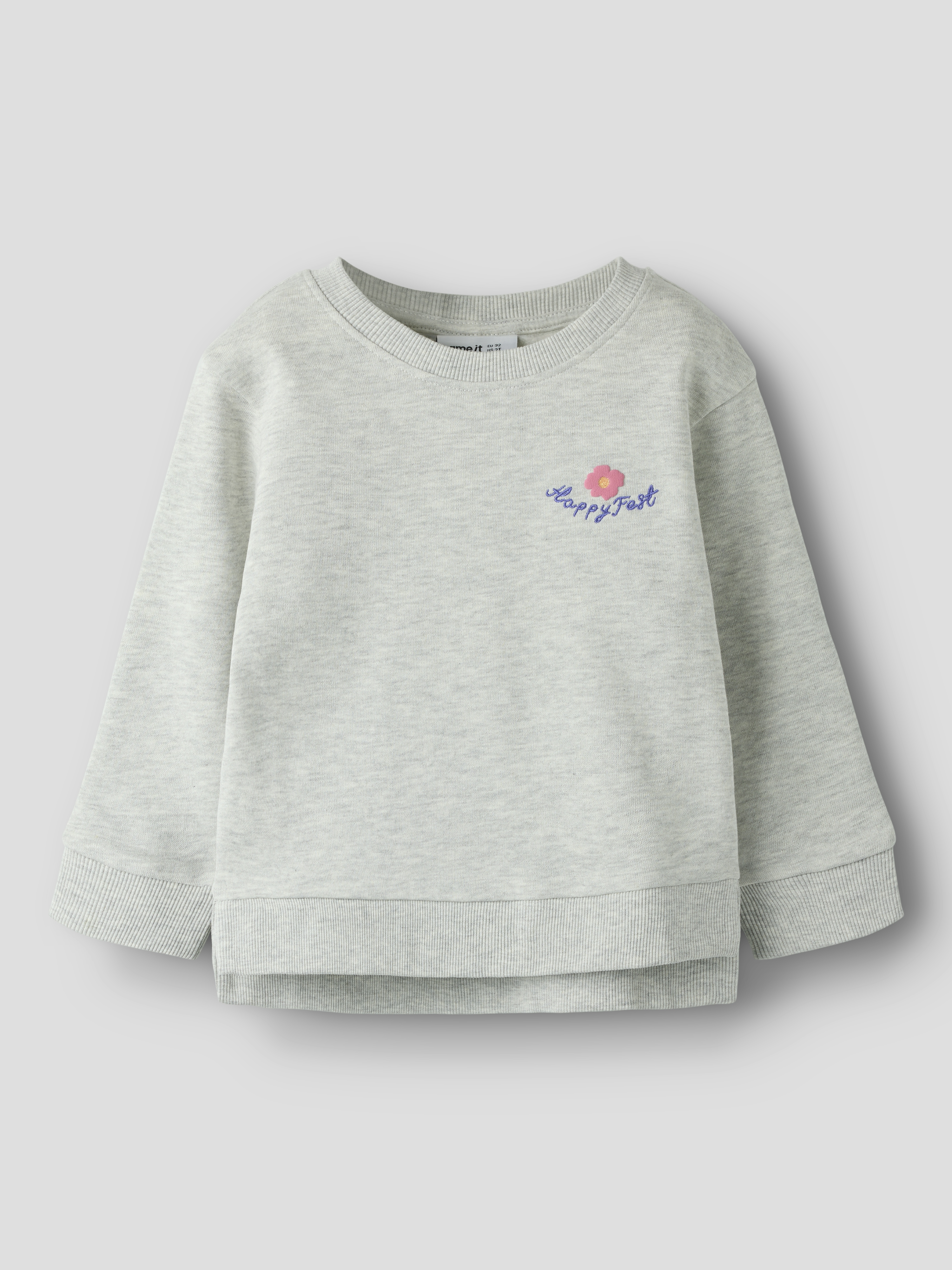 Funna Sweatshirt Light Grey Melange