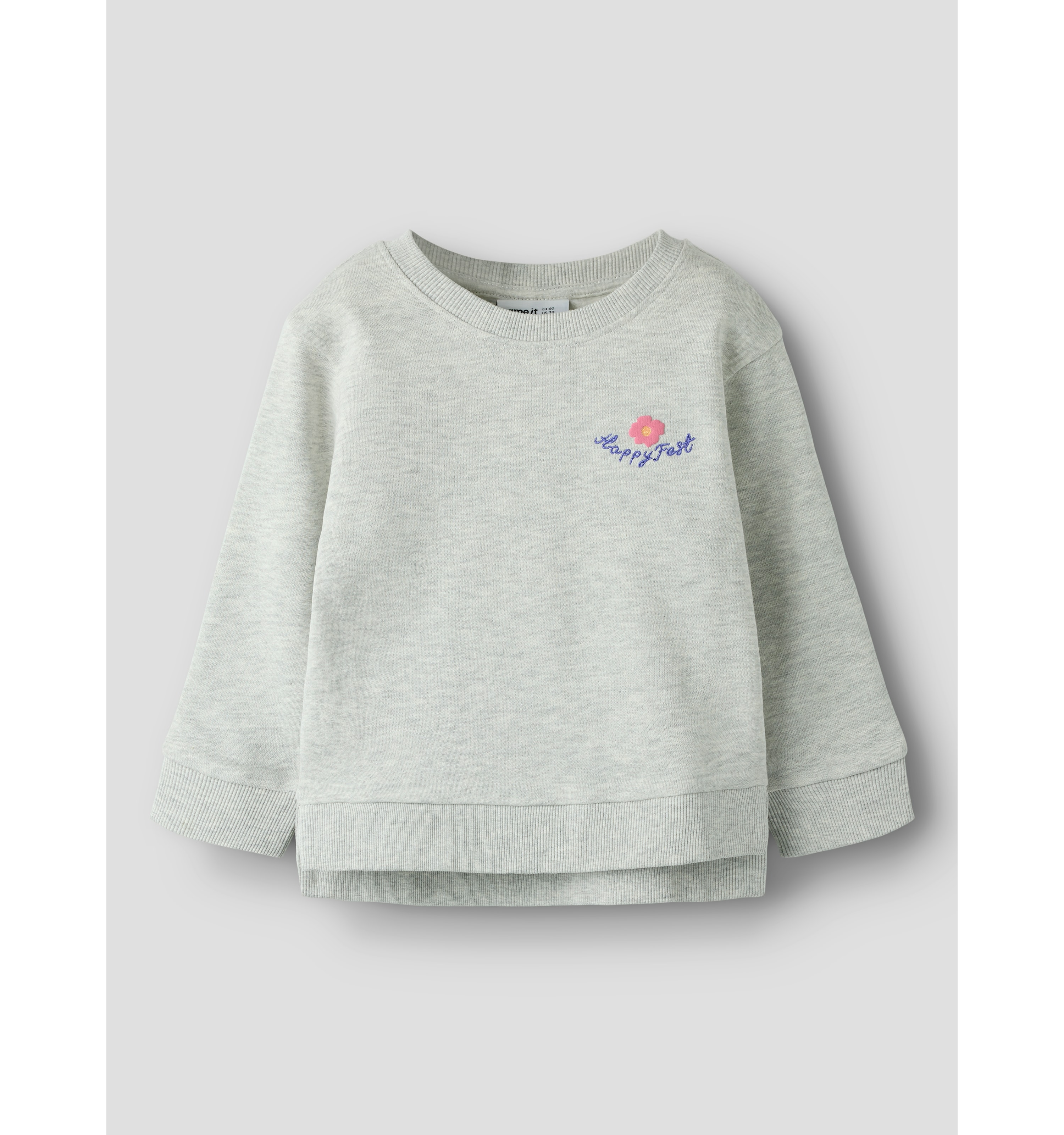 Funna Sweatshirt Light Grey Melange