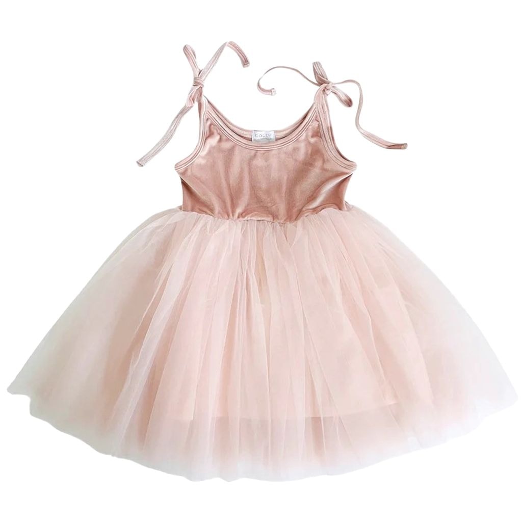 Velvet Cosmic Strings Tutu Dress Pink