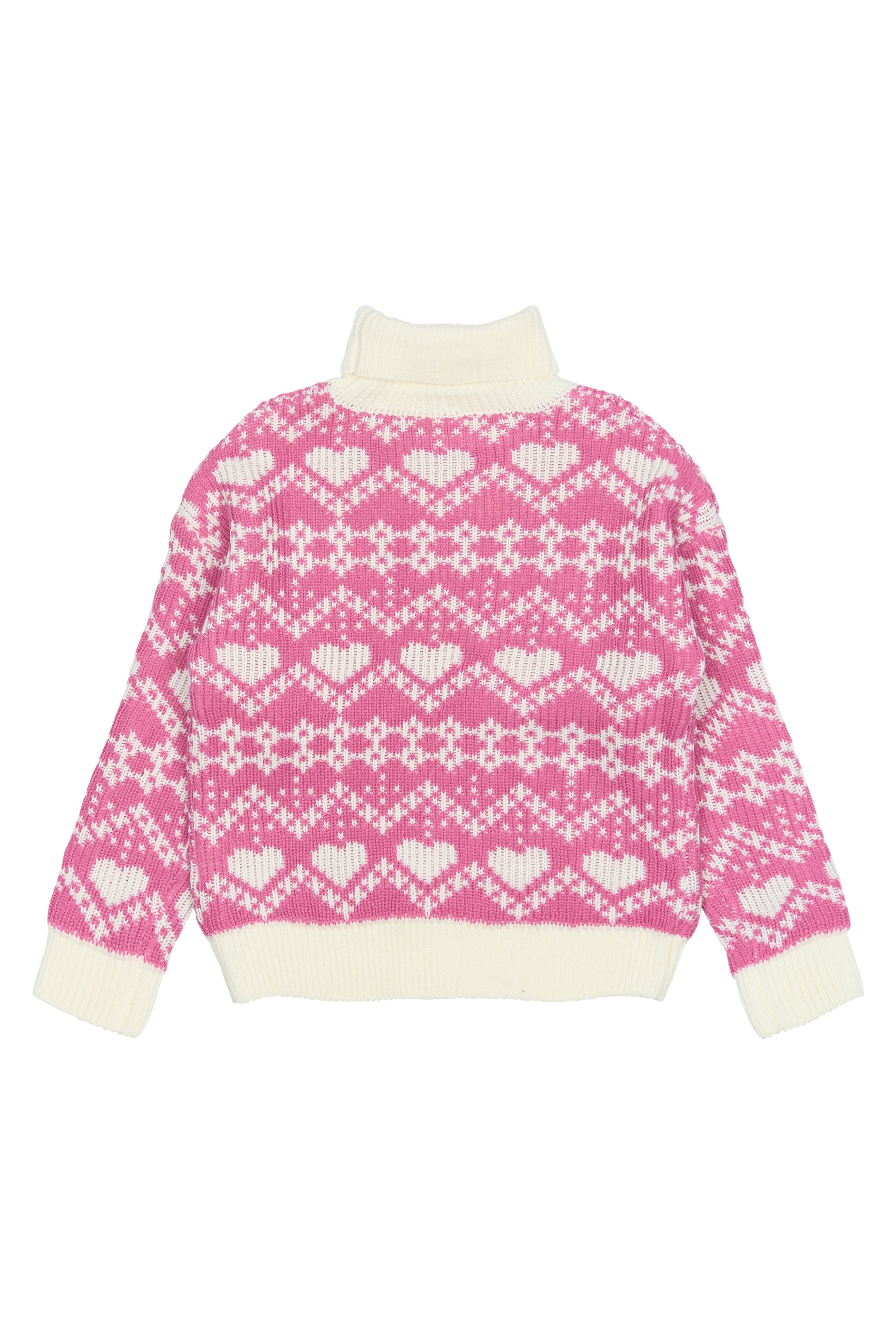 Perline Stickad Kofta Ibis Rose