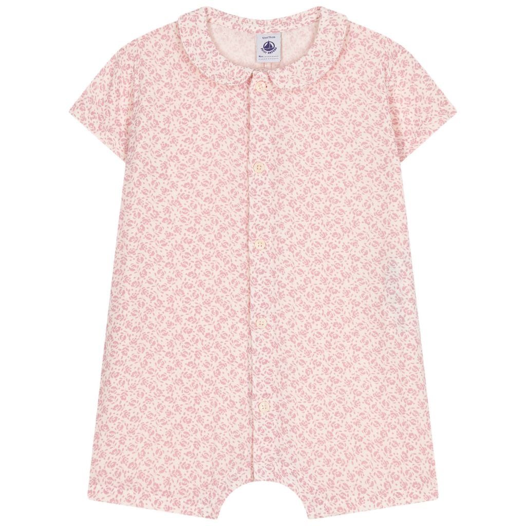 Blomstret Romper Rosa