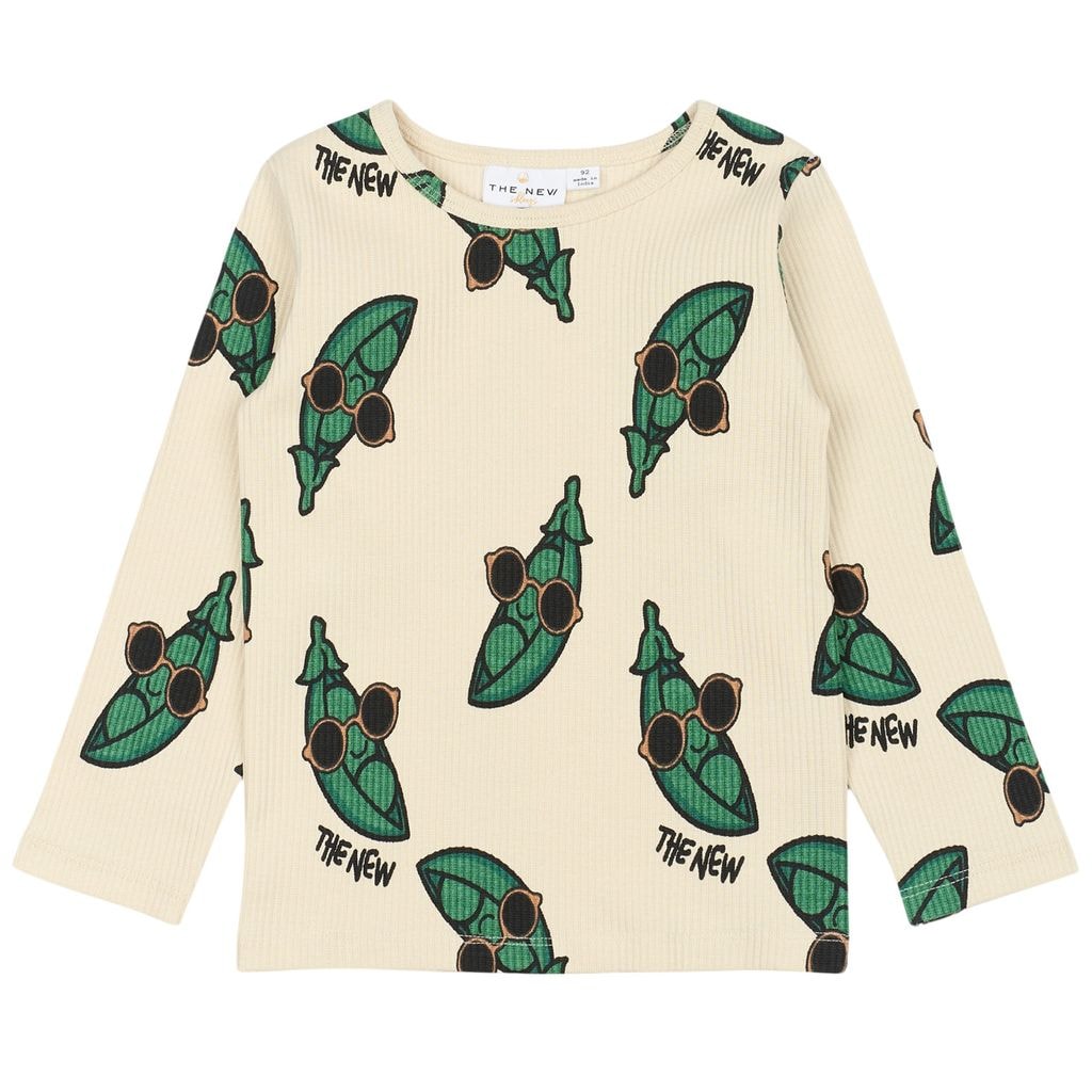 GOTS Nevi Rib Tee White Swan