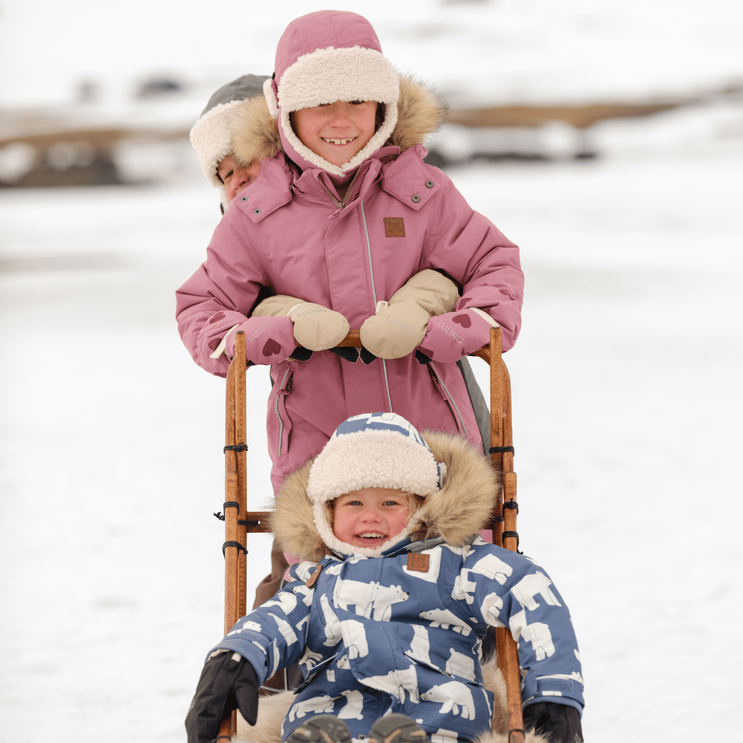 モンベル　スキーウェア120 ピンク Chamonix Winter Coverall Mauve | Babyshop - Shop premium
