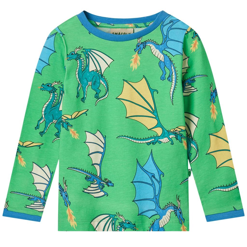 Flying Dragons Långärmad Topp Clover