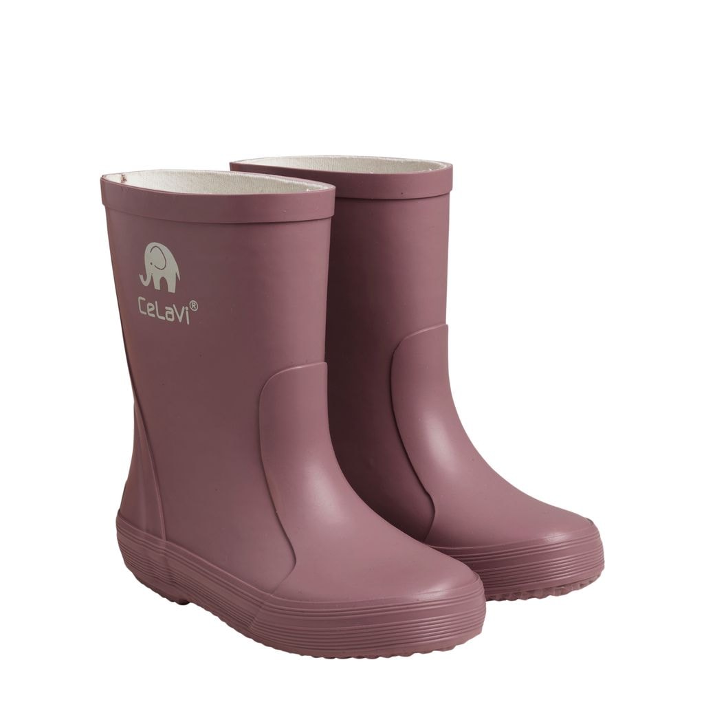 Basic Gummistøvler Rose Brown