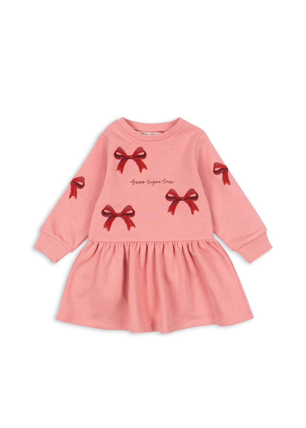 Lou Bow Sweatdress Strawberry Ice 