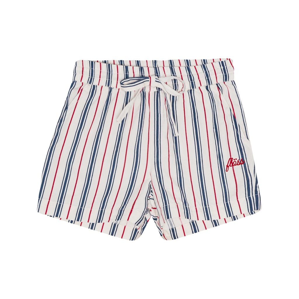 Miles Shorts Red Blue Stripes
