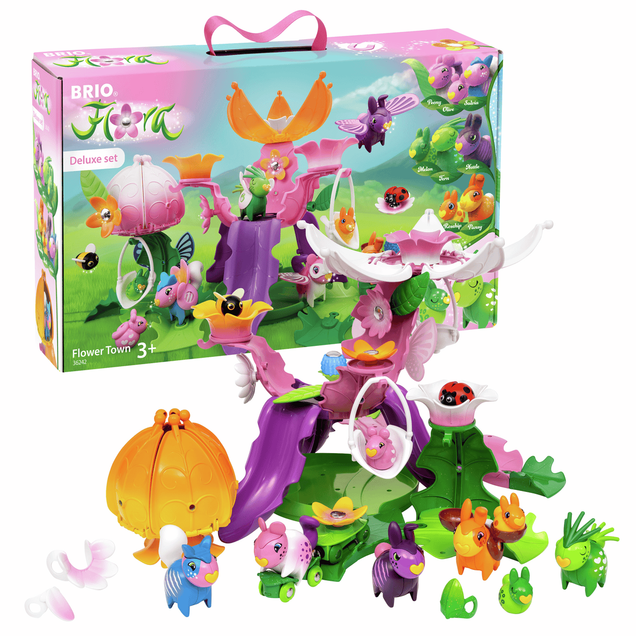 BRIO Flora Flower Town Lekset Mix 