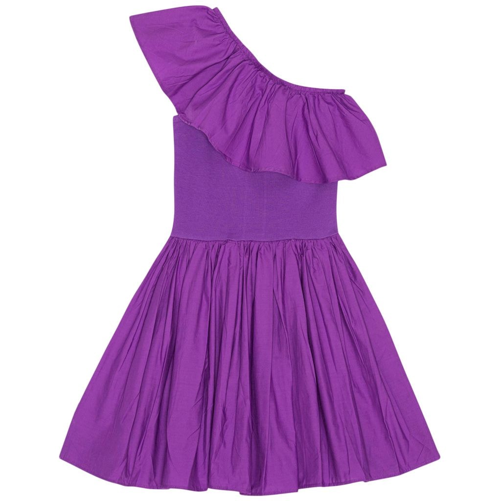 GOTS Chloey Klänning Purple Dusk