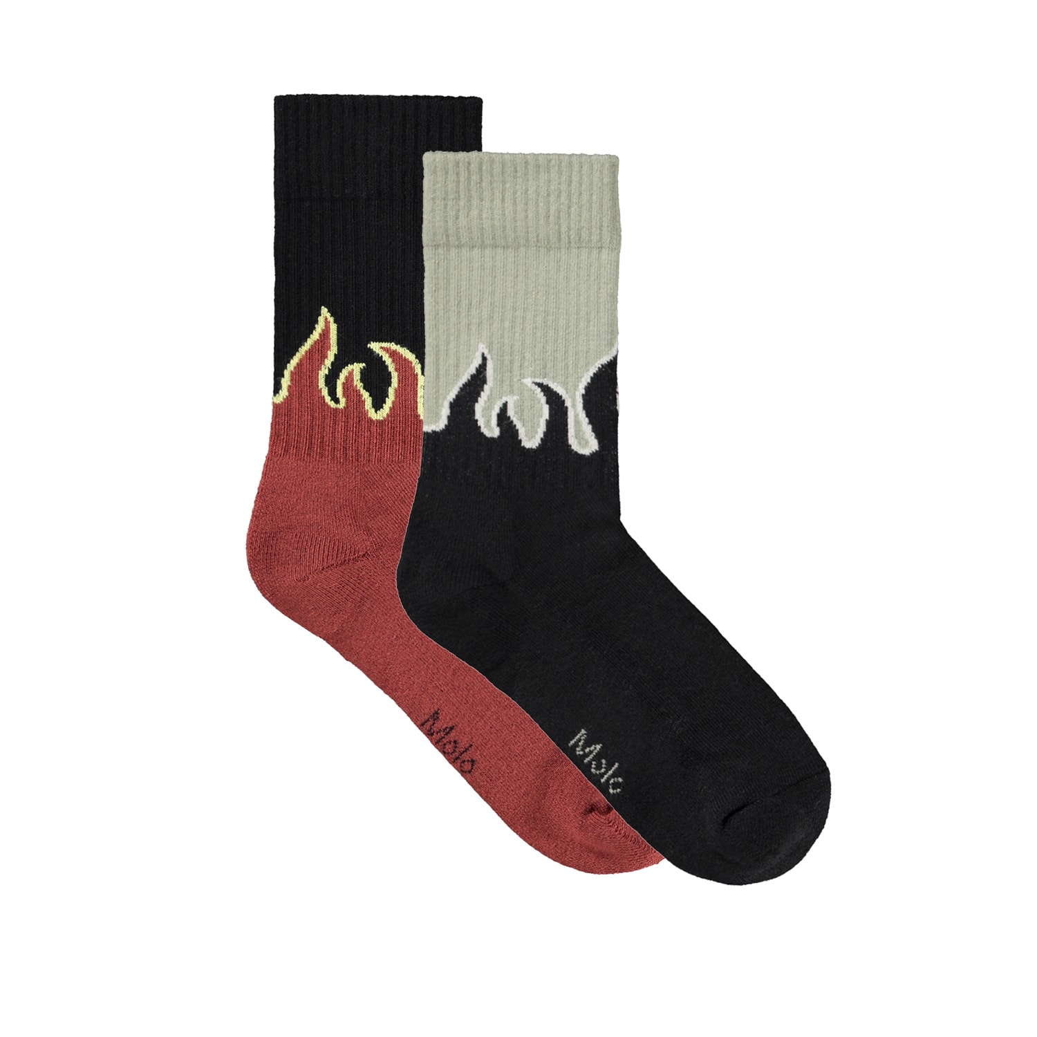 Norman Socks Flames Scks