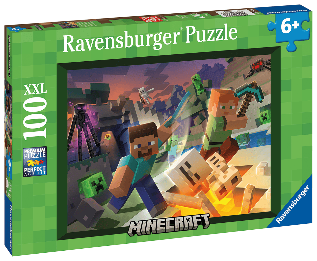 Ravensburger Monster 마인크래프트 - 퍼즐 Mix 