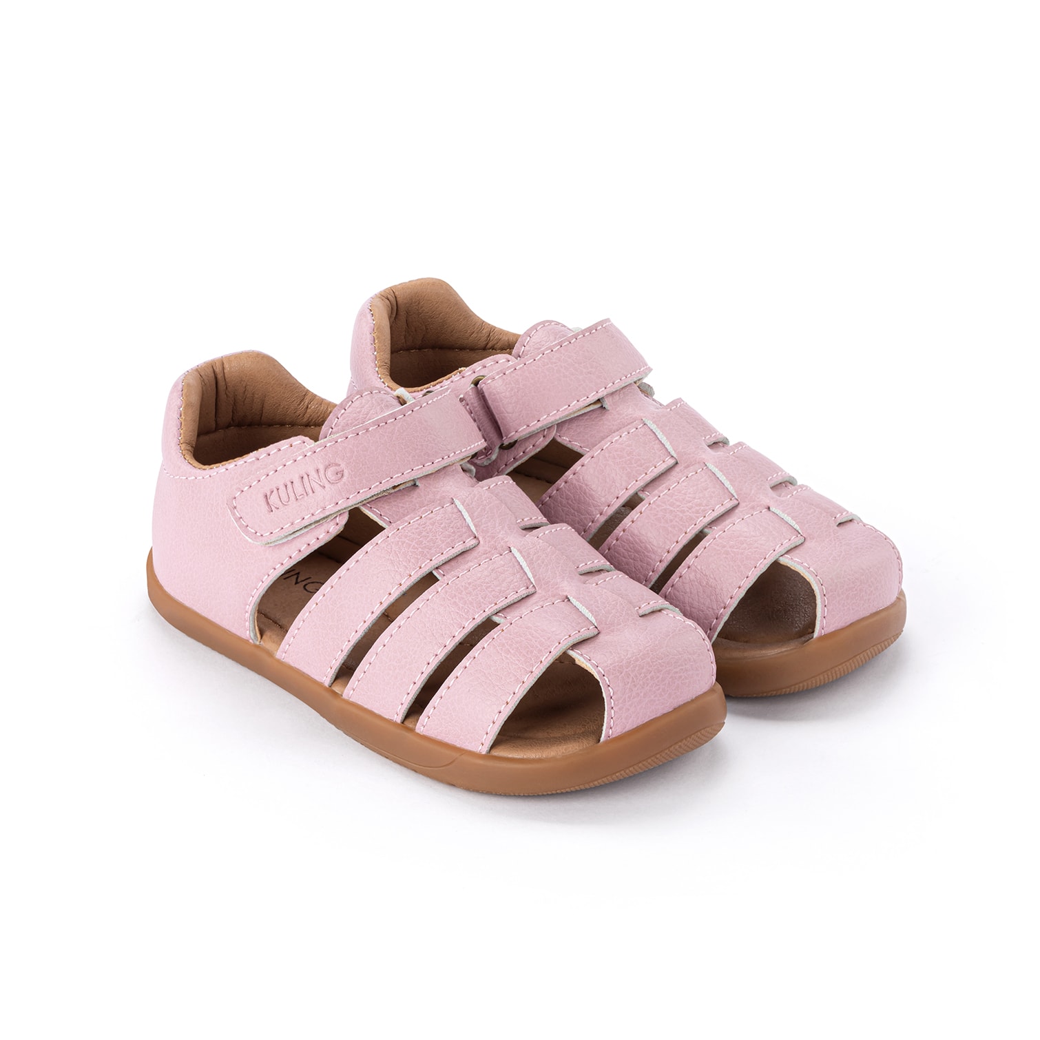 Lyckorna sandaalit Dusty Pink