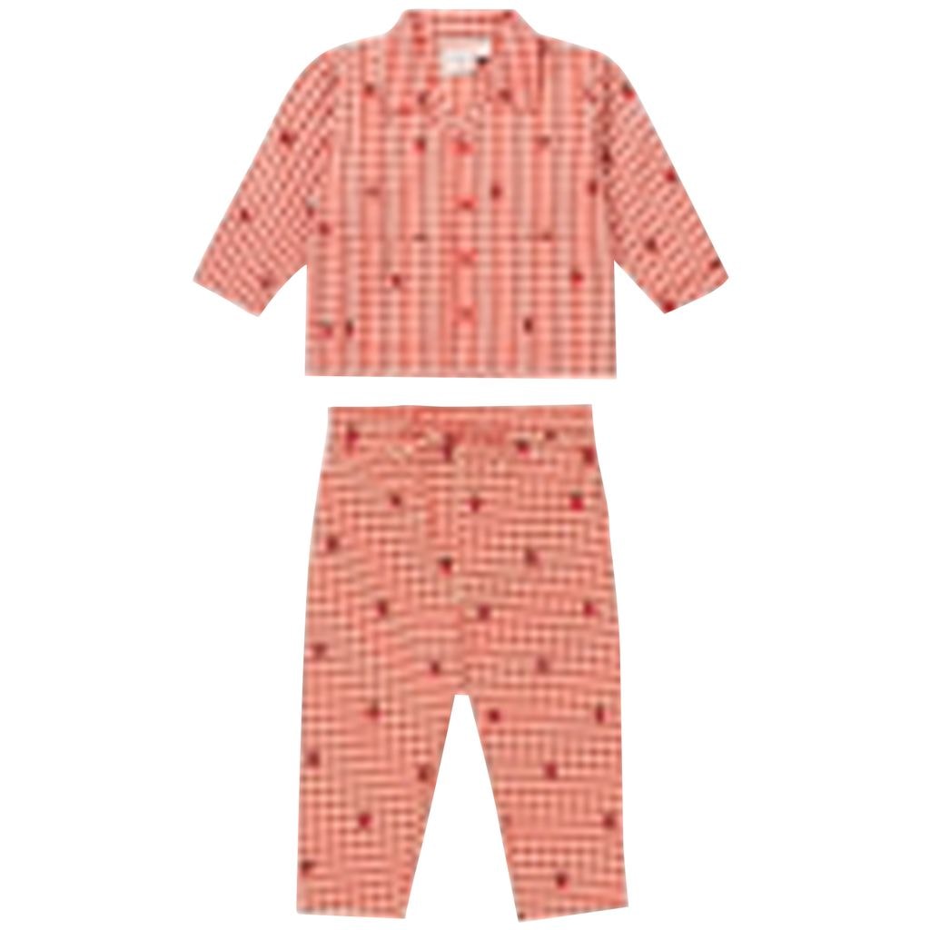Molly Pyjamas Berry Gingham