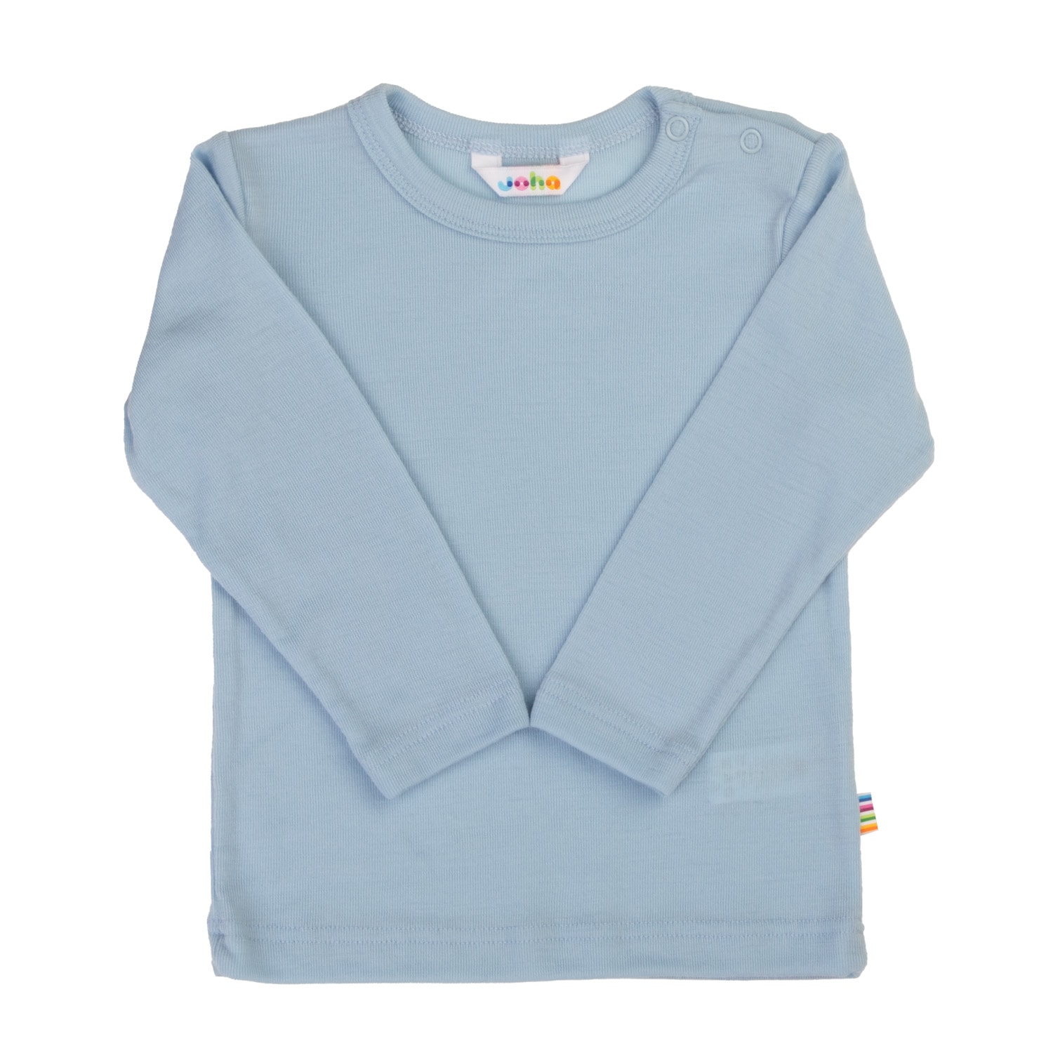 Langærmet Top I Uld Blue 