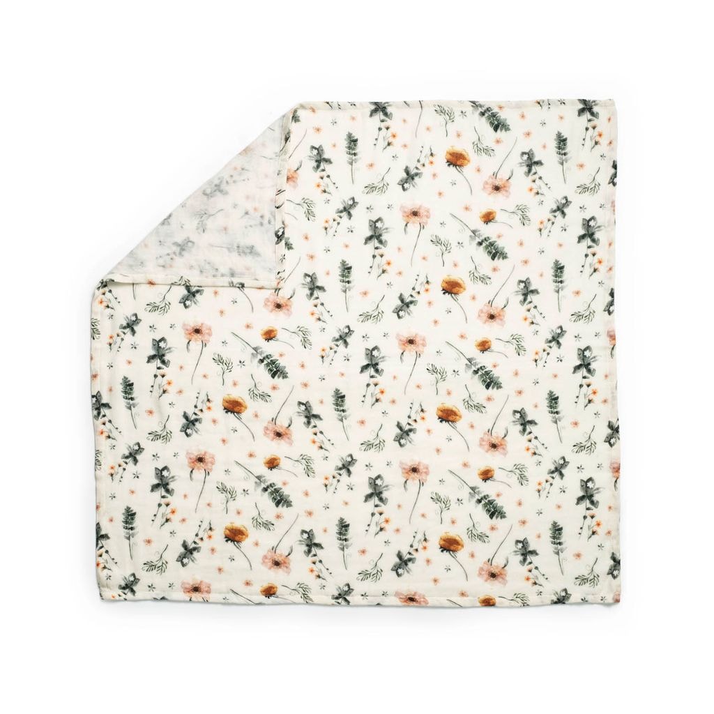Teppe Av Bambus Musselin Meadow Blossom