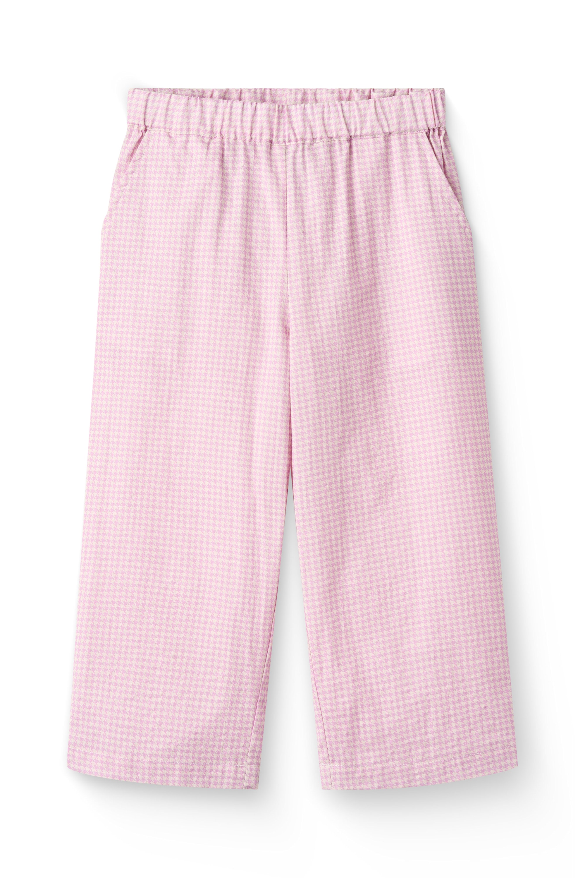 Houndstooth Pant W. Adj Waist Syringa