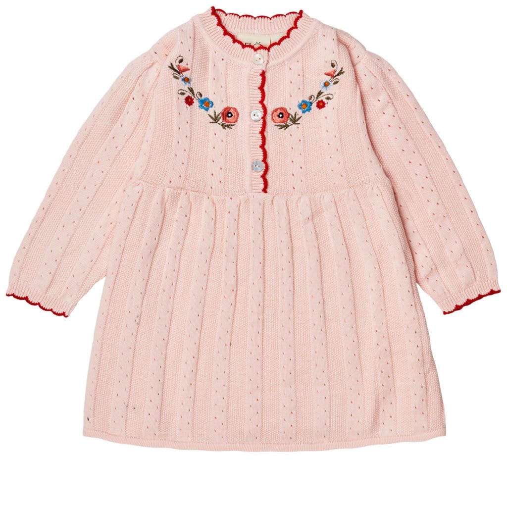 Bella Knitted Dress Pink