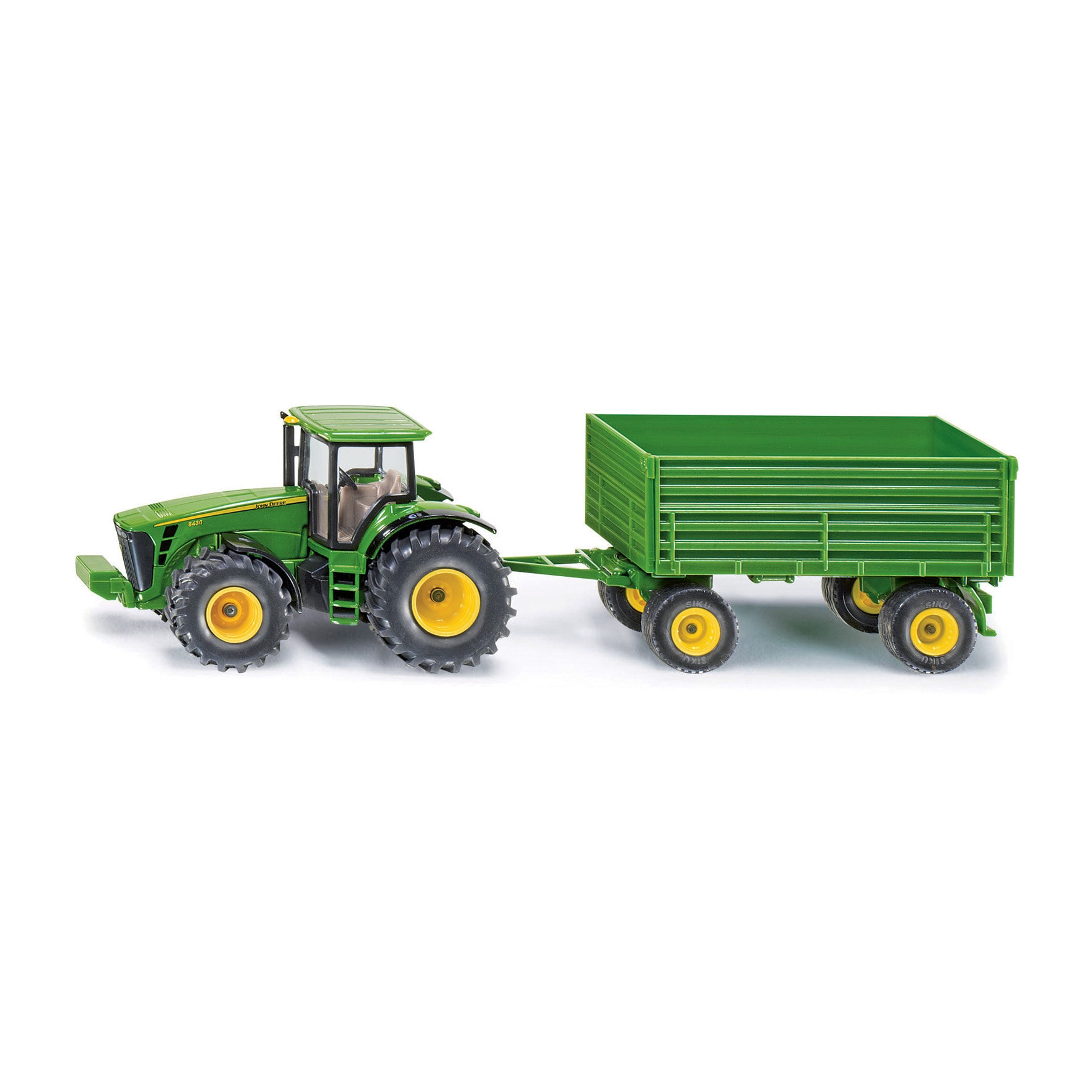 John Deere Tractor with Trailer, 1:50